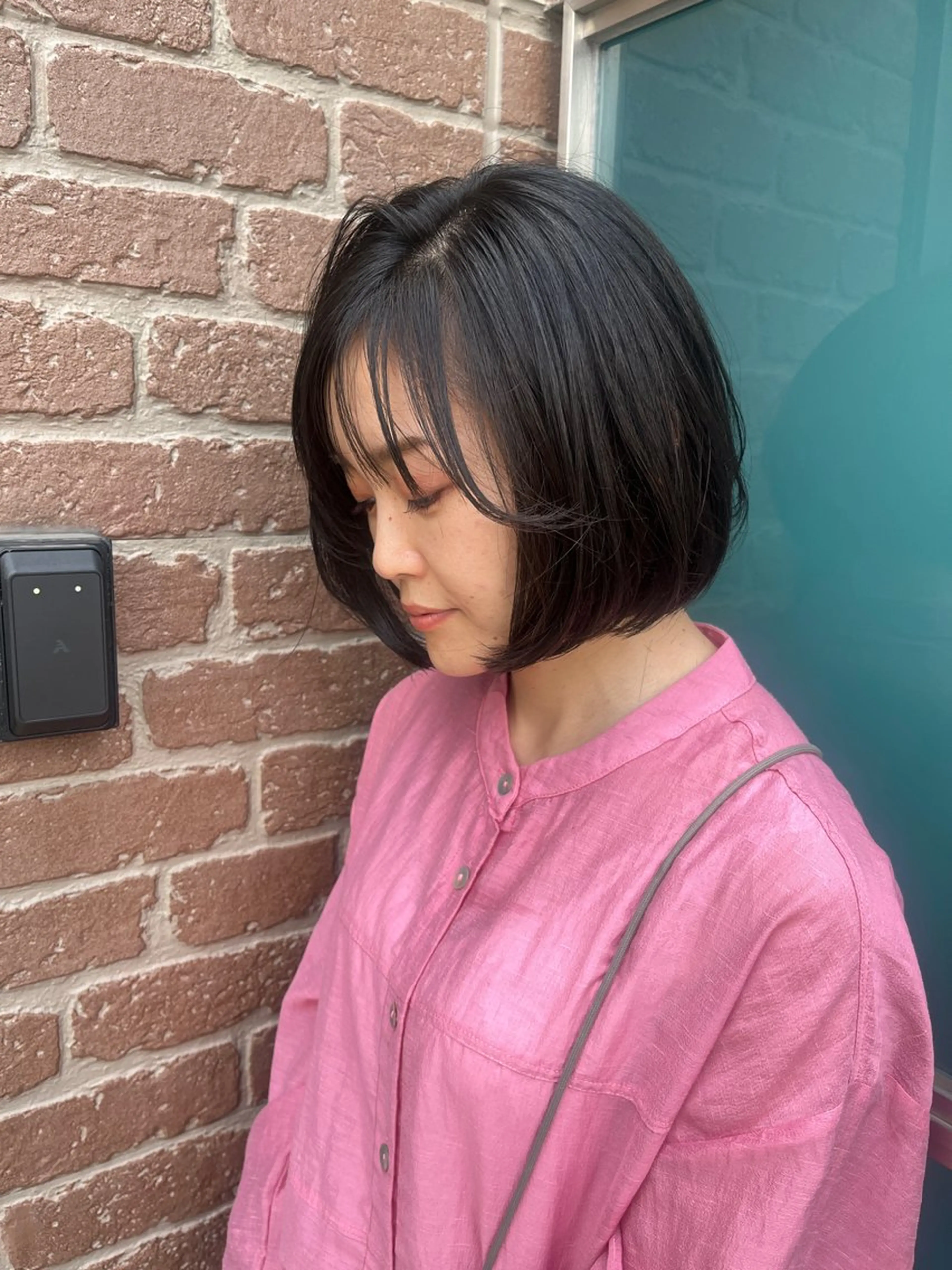 ミディアム カラー メンズ 久木原 ゆりのヘアスタイル