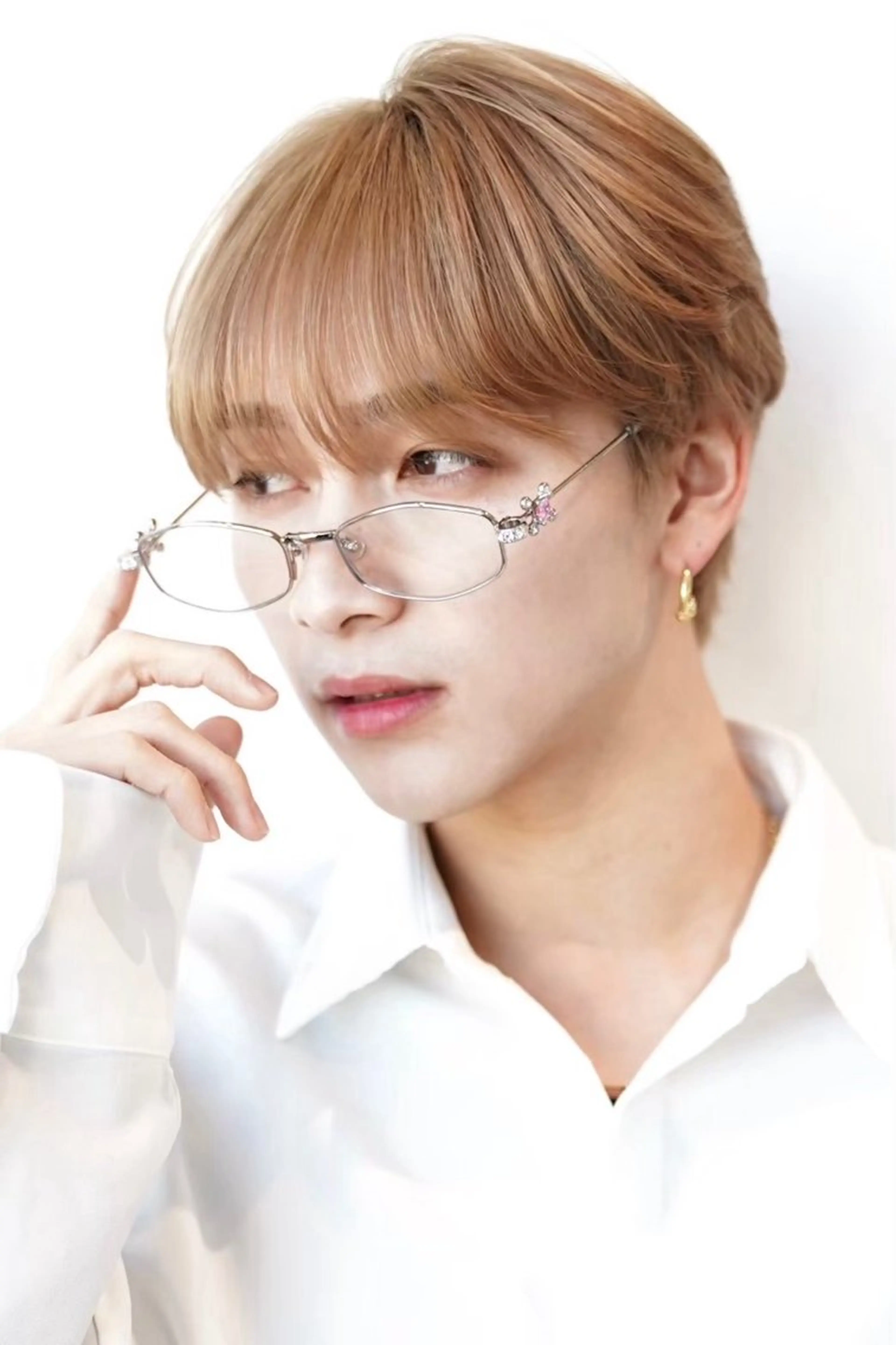 メンズ センターパート 渋谷/韓国レイヤー ハッシュ/堅亘🟩のヘアスタイル