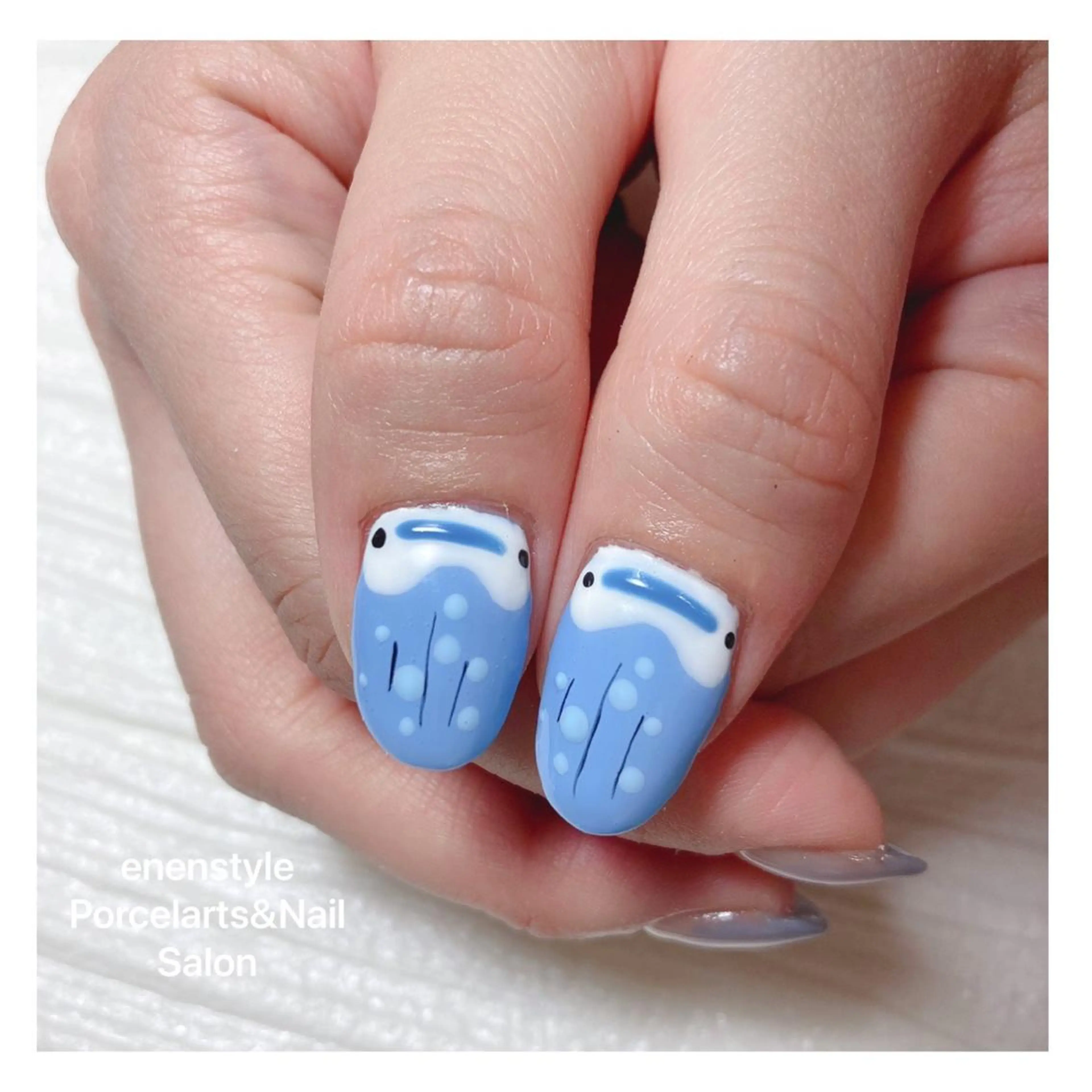 ミディアム ネイル ハンドネイル 👑enen style👑のネイルデザイン