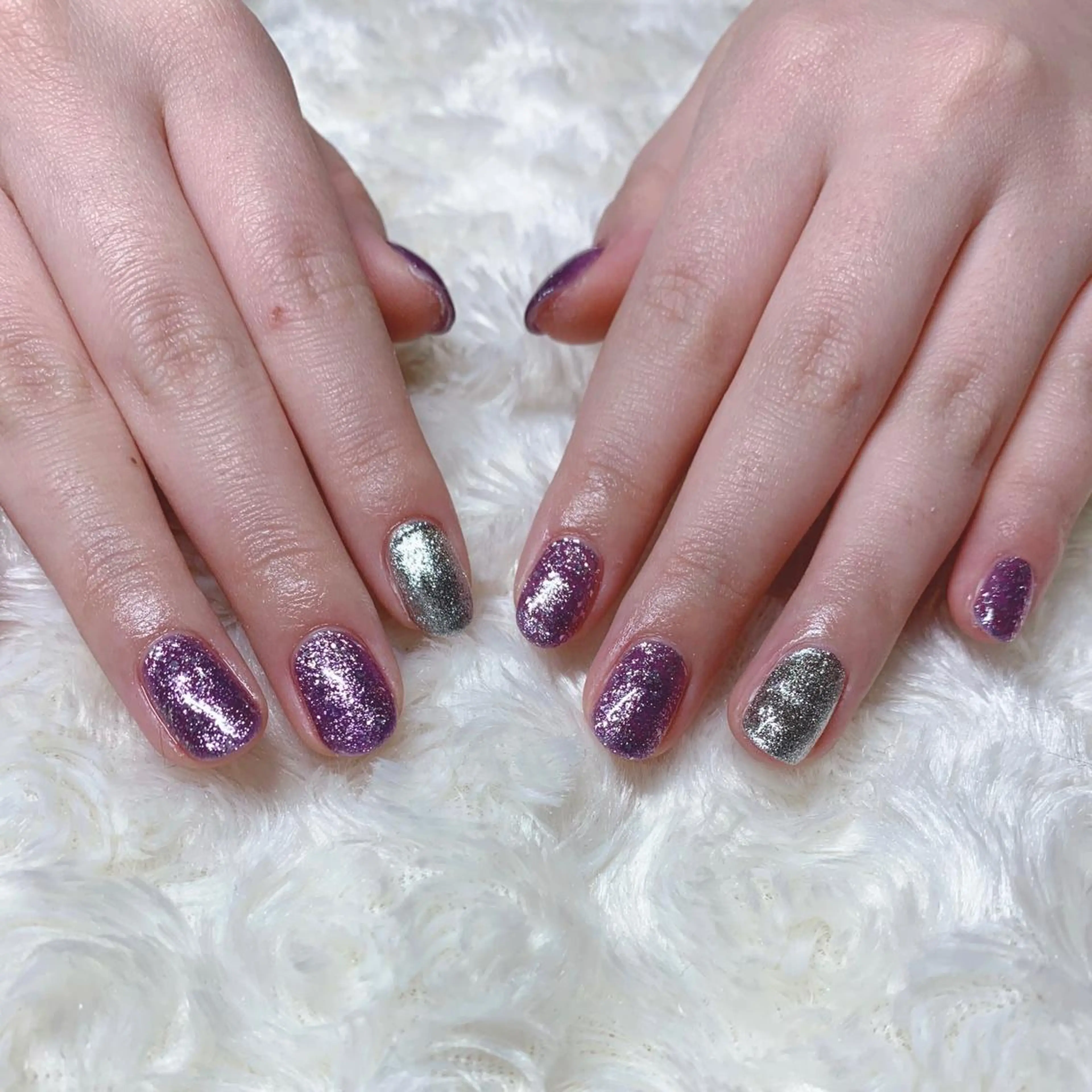 カラー ネイル ハンドネイル Cozy_ ilumのネイルデザイン