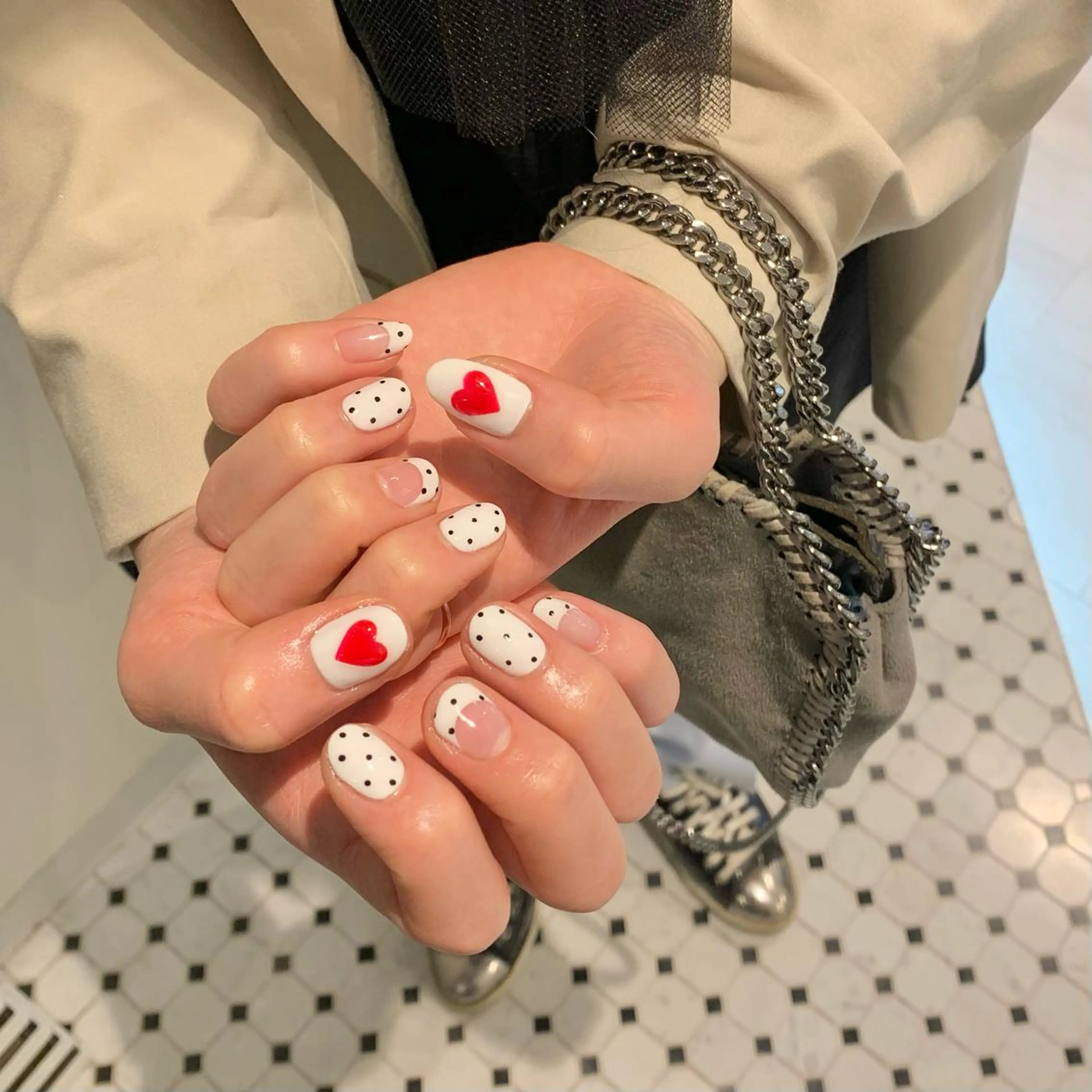 ネイル ハンドネイル 藤原 胡桃のネイルデザイン