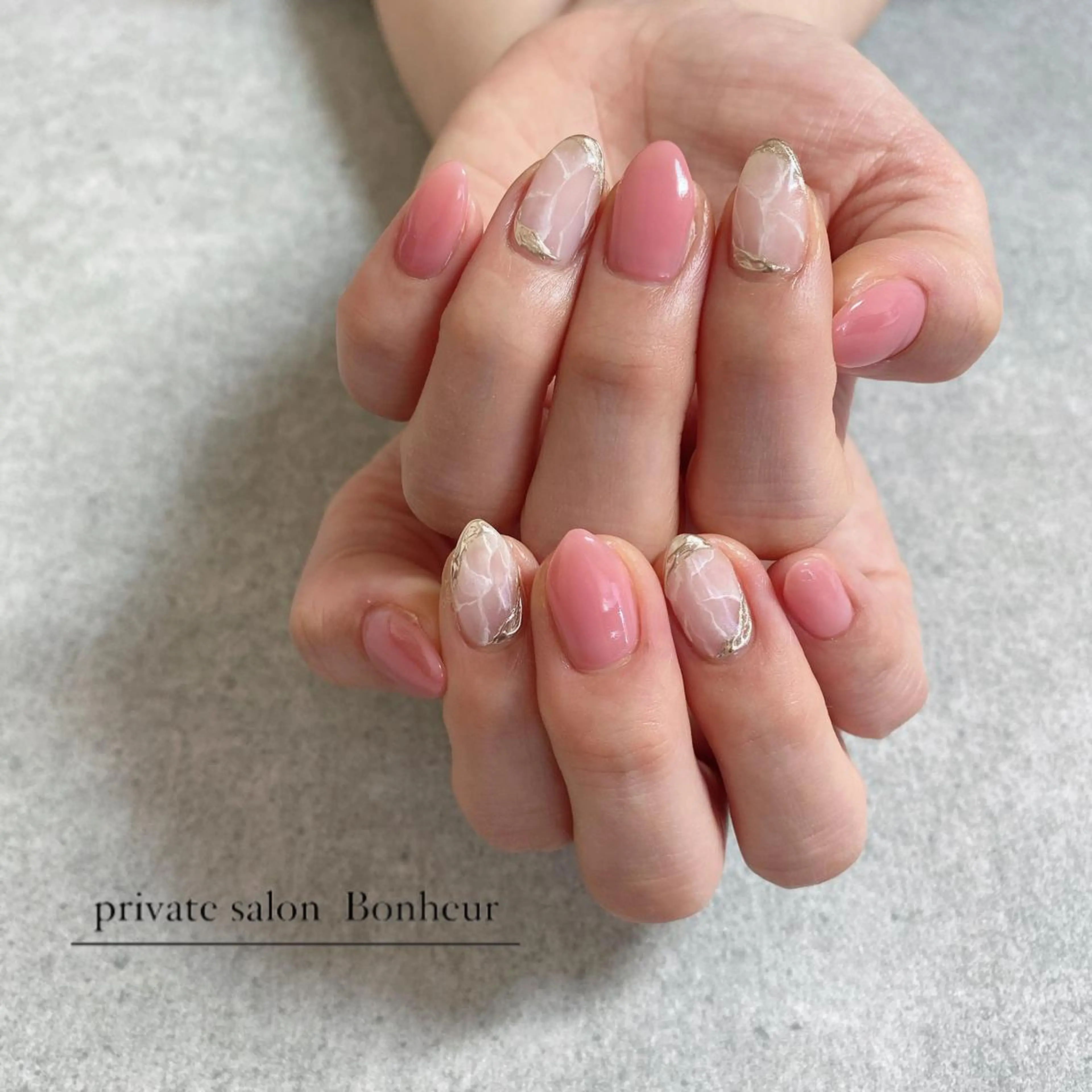 ネイル ハンドネイル BONHEUR Annaのネイルデザイン