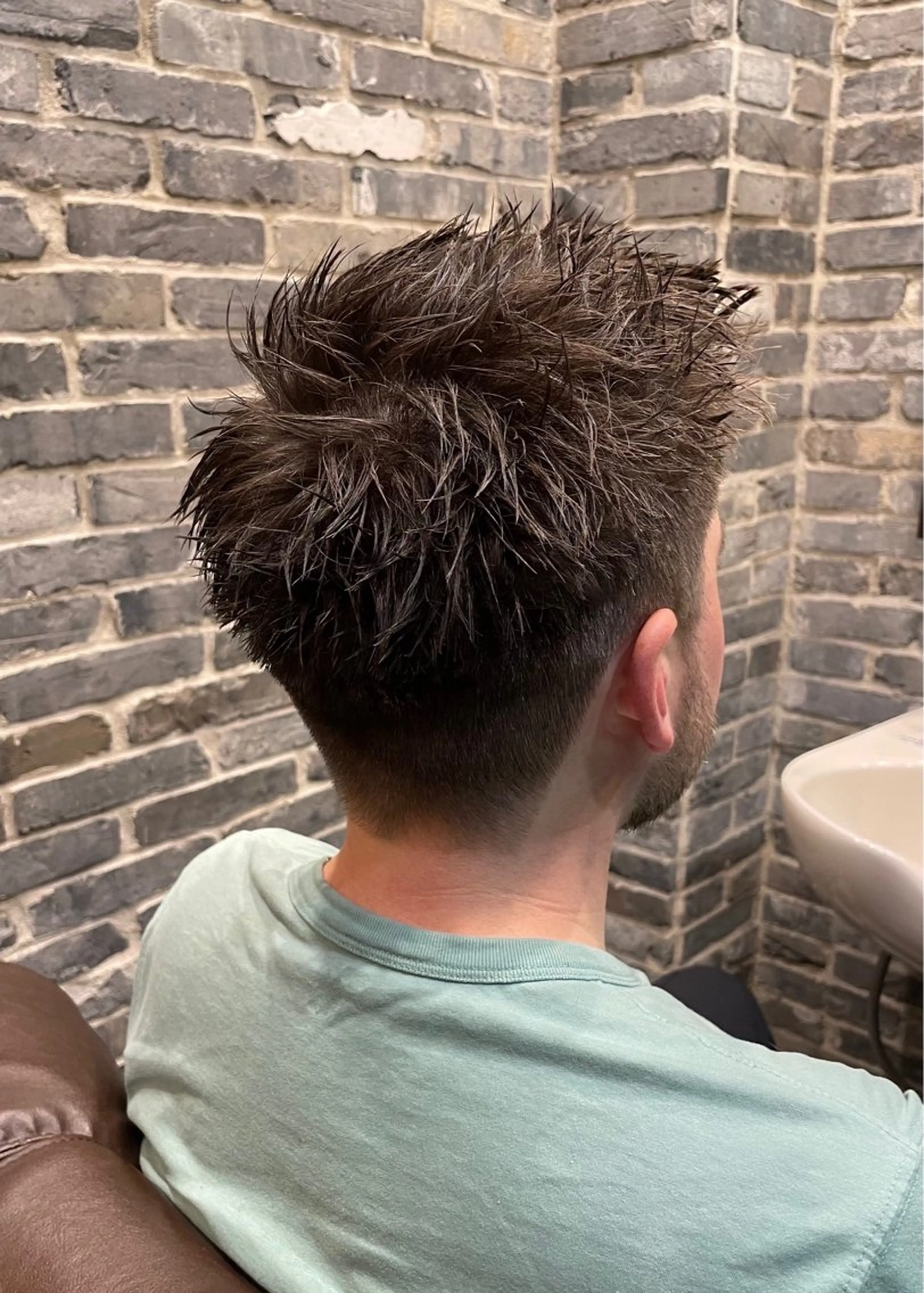 ショート メンズ blazeman barbershop 新宿店所属・カット無料 長利愛花のヘアスタイル