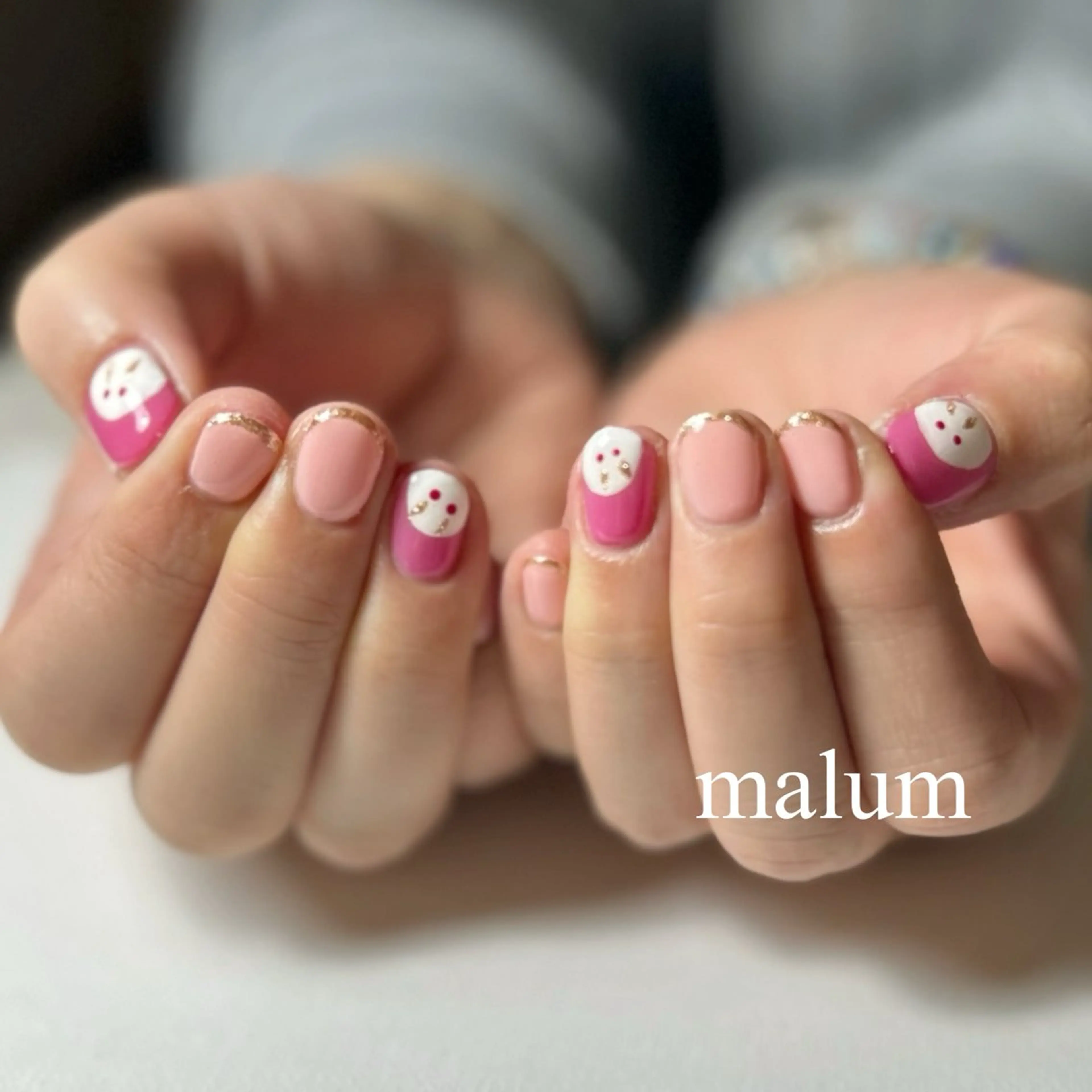 ネイル ハンドネイル malum nailのネイルデザイン