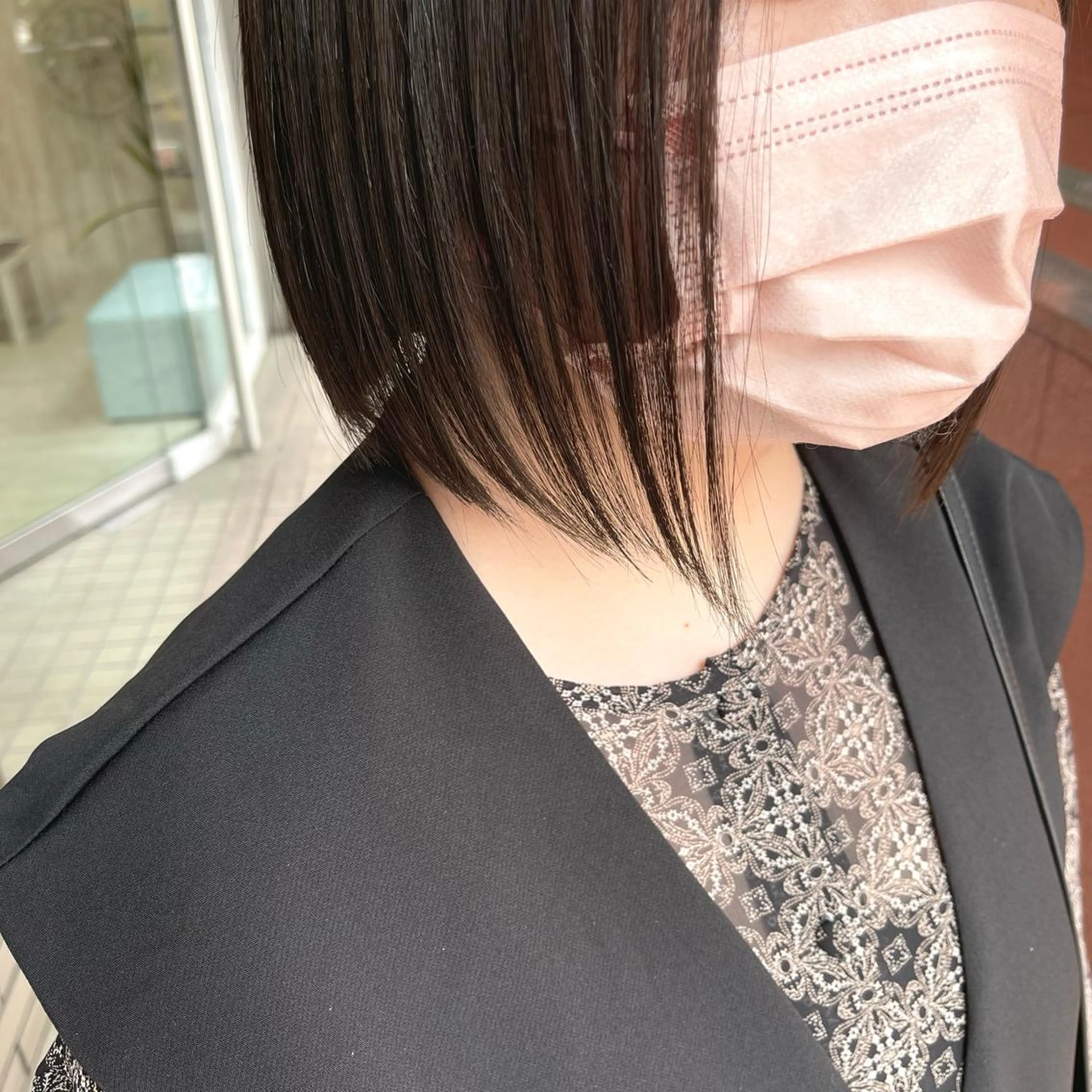 ショート 前下がりボブ ボブ Emily所属・永石 知沙希のマツエク・マツパデザイン