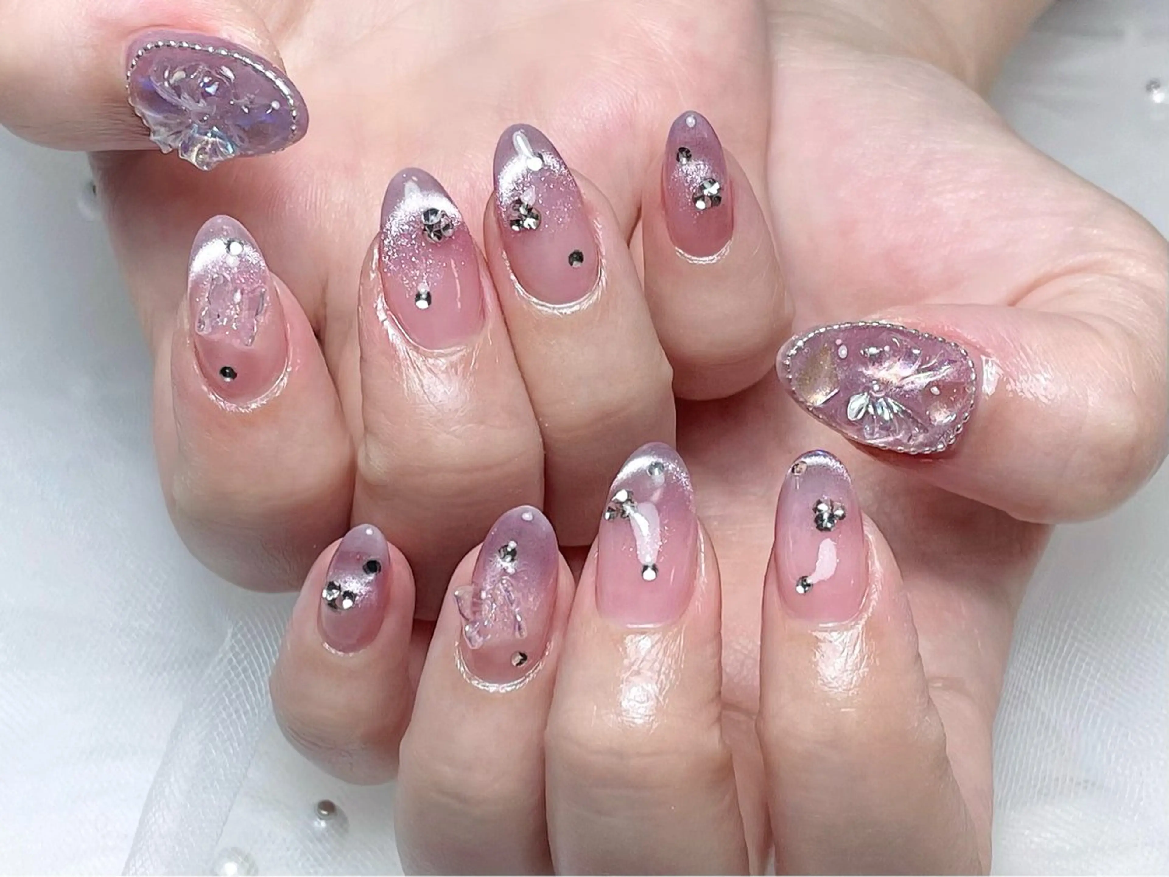 ネイル ハンドネイル ハンドケア SUN nail上本町のネイルデザイン