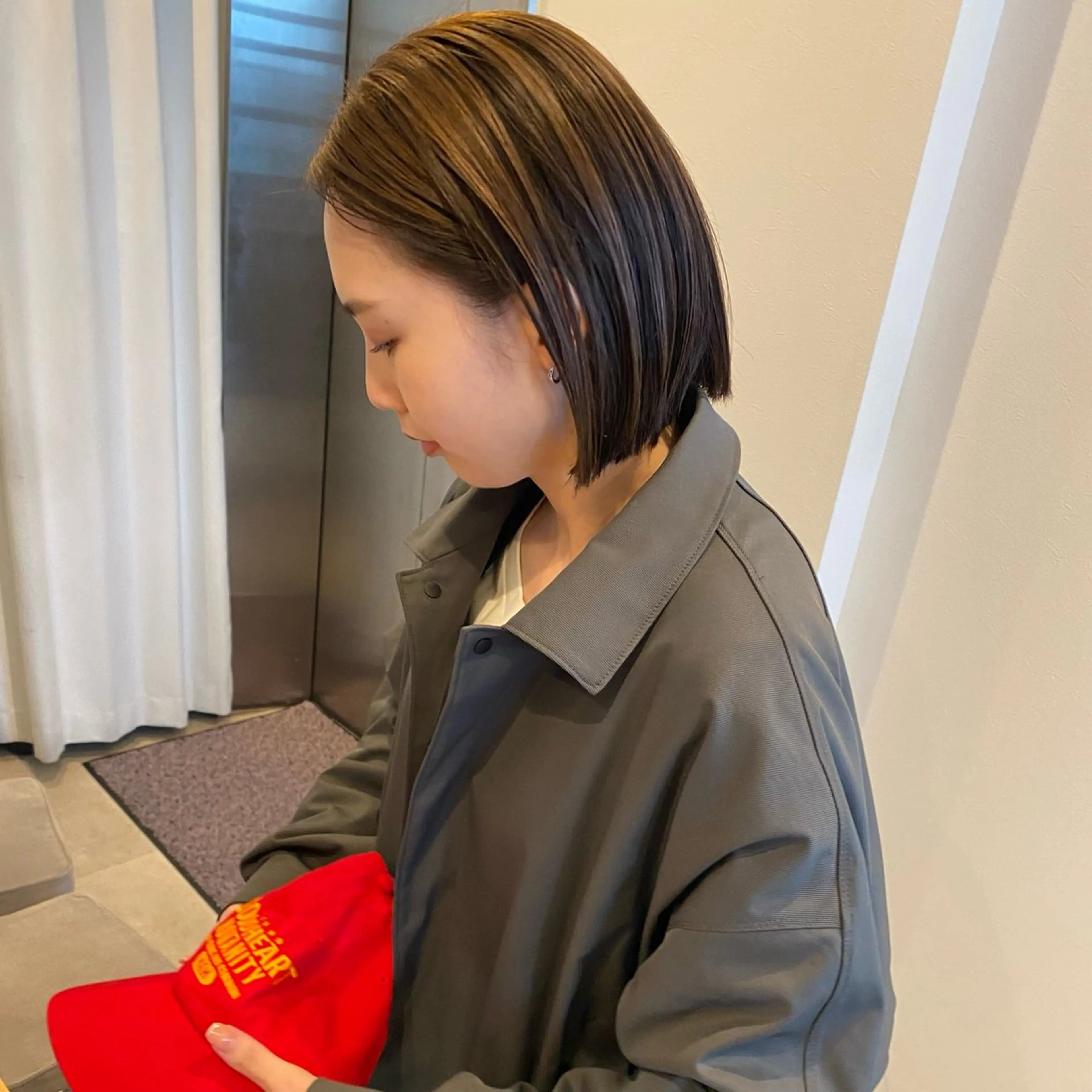 ショート ハイライト 髪質改善 レイヤーカット ショートヘア ショート職人 美容師【KENTA】のヘアスタイル