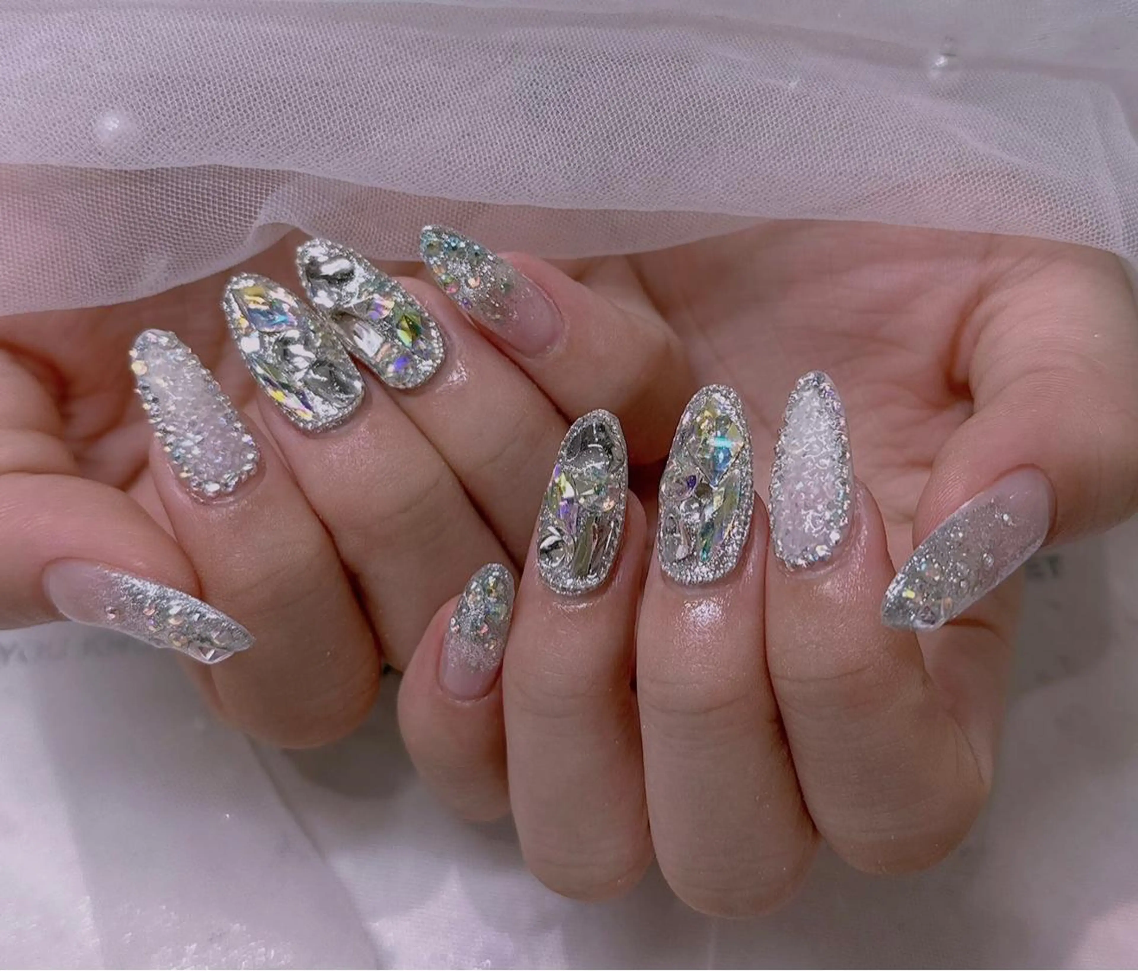 ネイル 長さだし専門店 M2　rikaのネイルデザイン