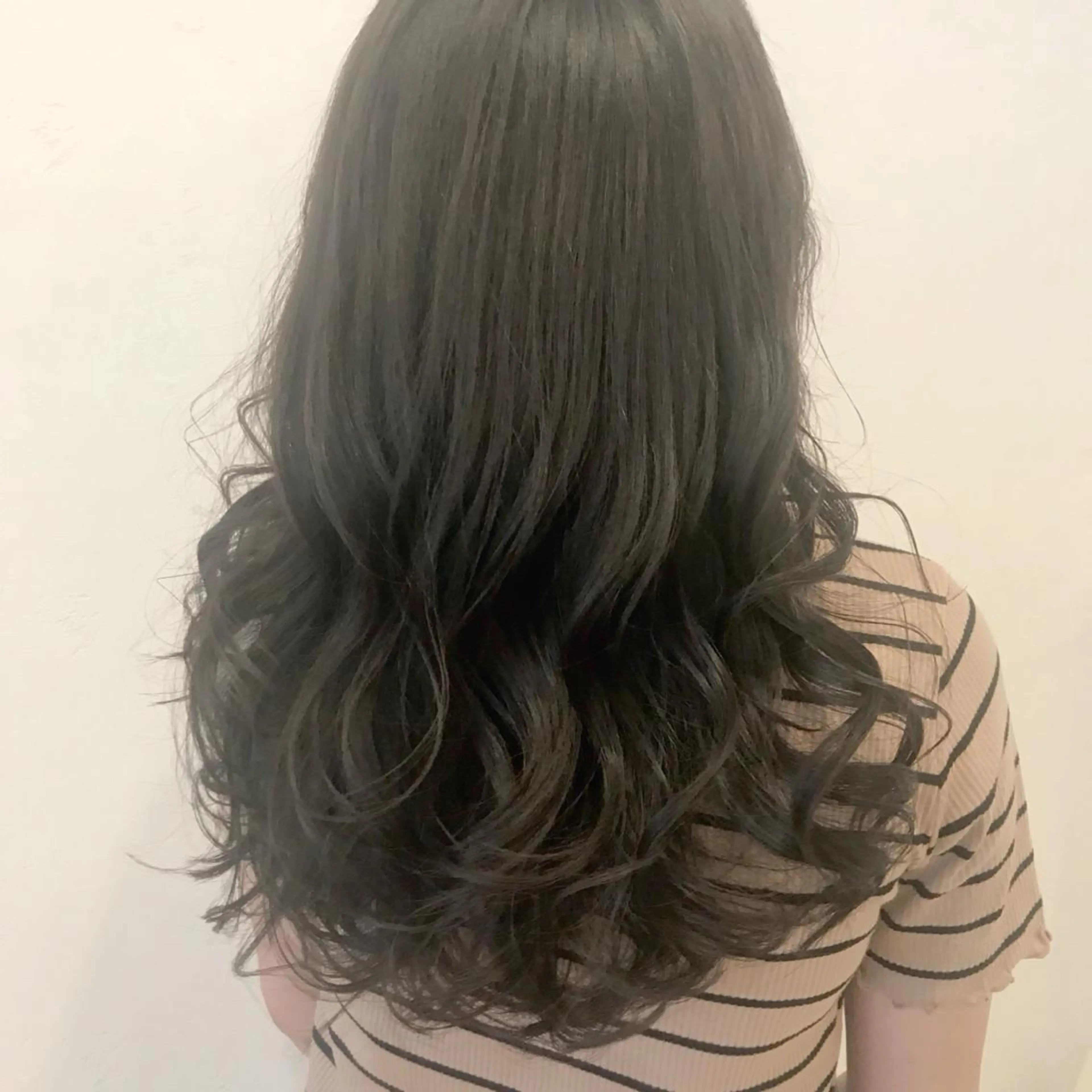 ロング カラー メンズ限定クーポン シェアサロン博多のヘアスタイル