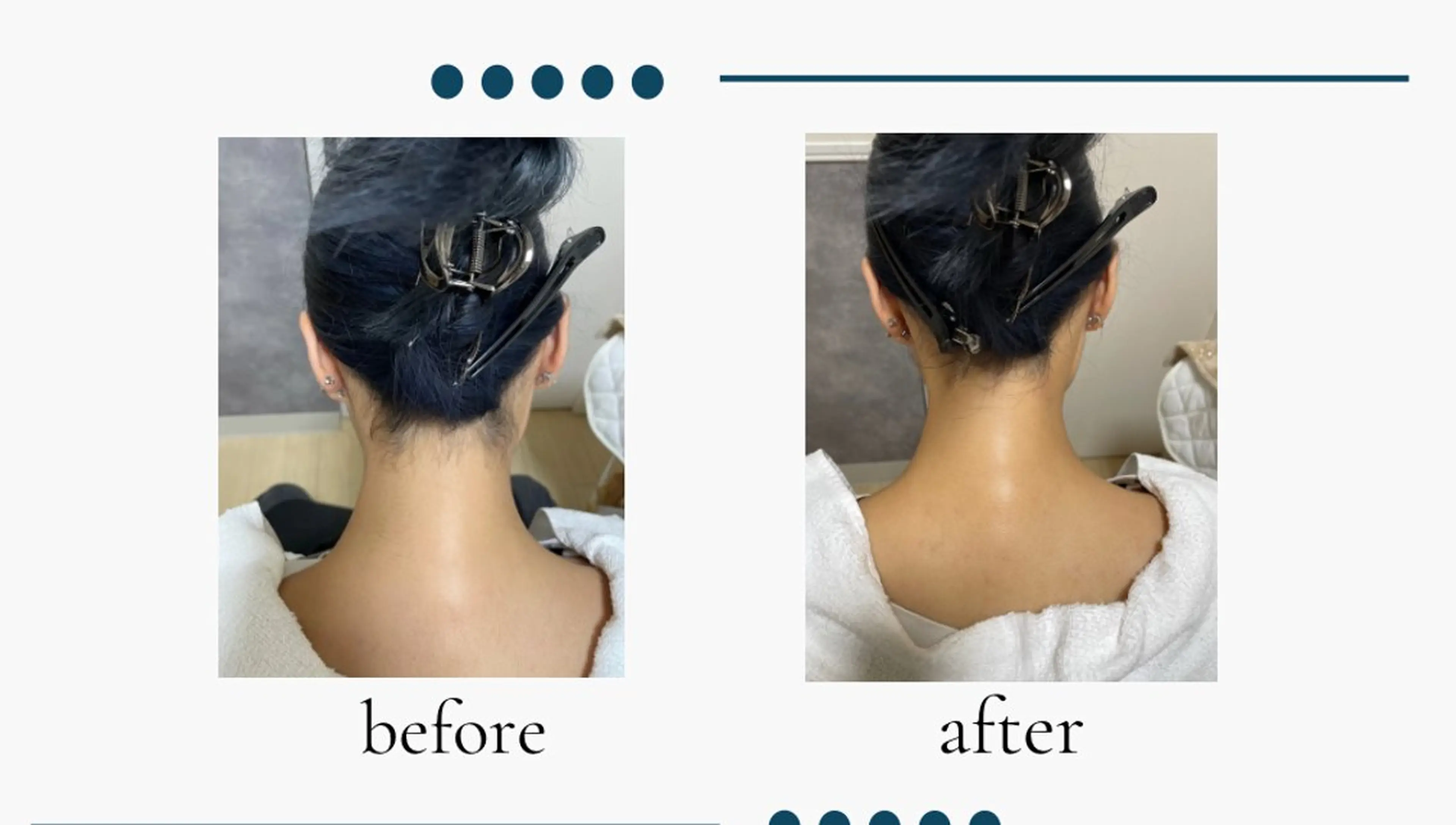 めぞんどぼーて REINAのヘアスタイル