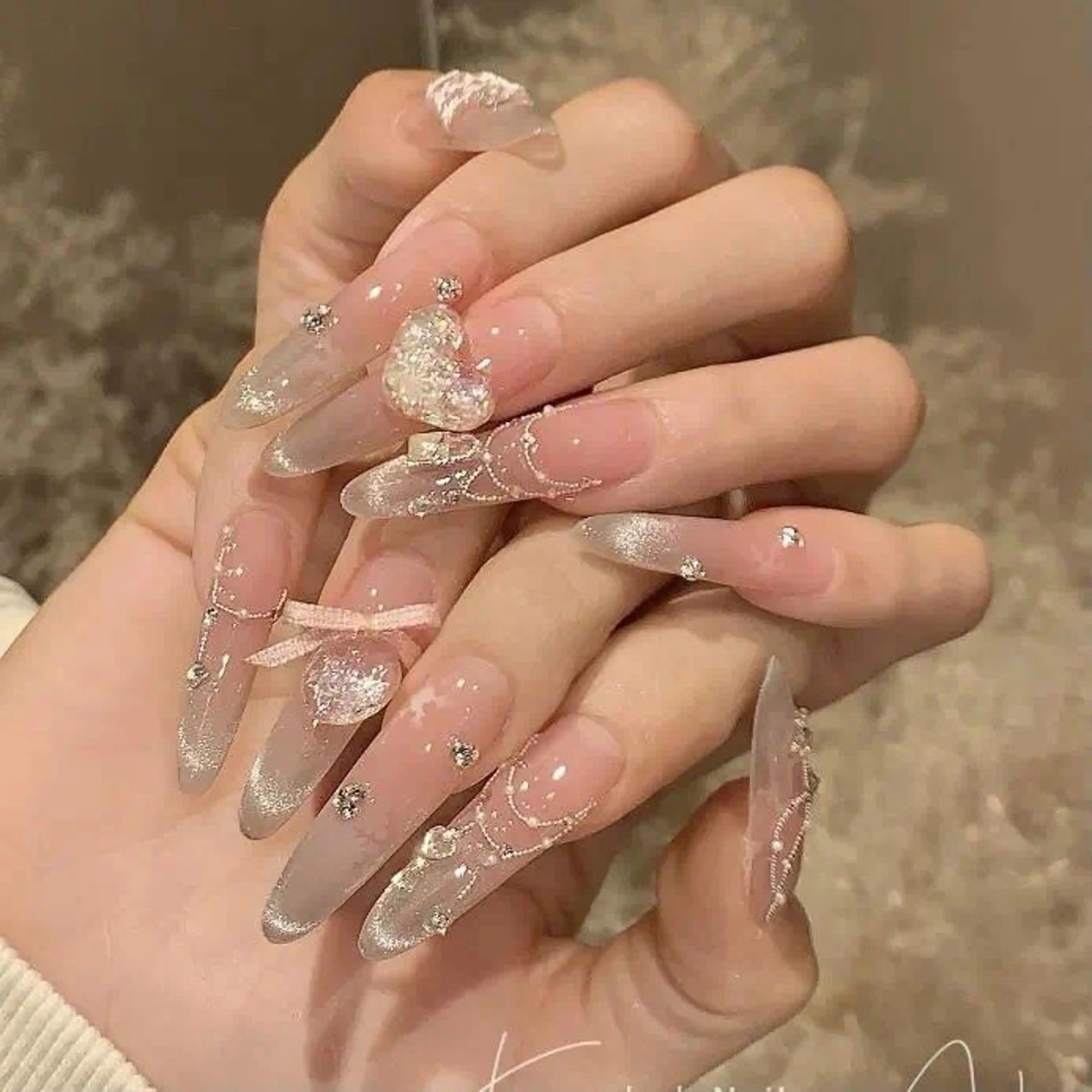 ネイル ハンドネイル ハンドケア 🍑 momo_nailのネイルデザイン