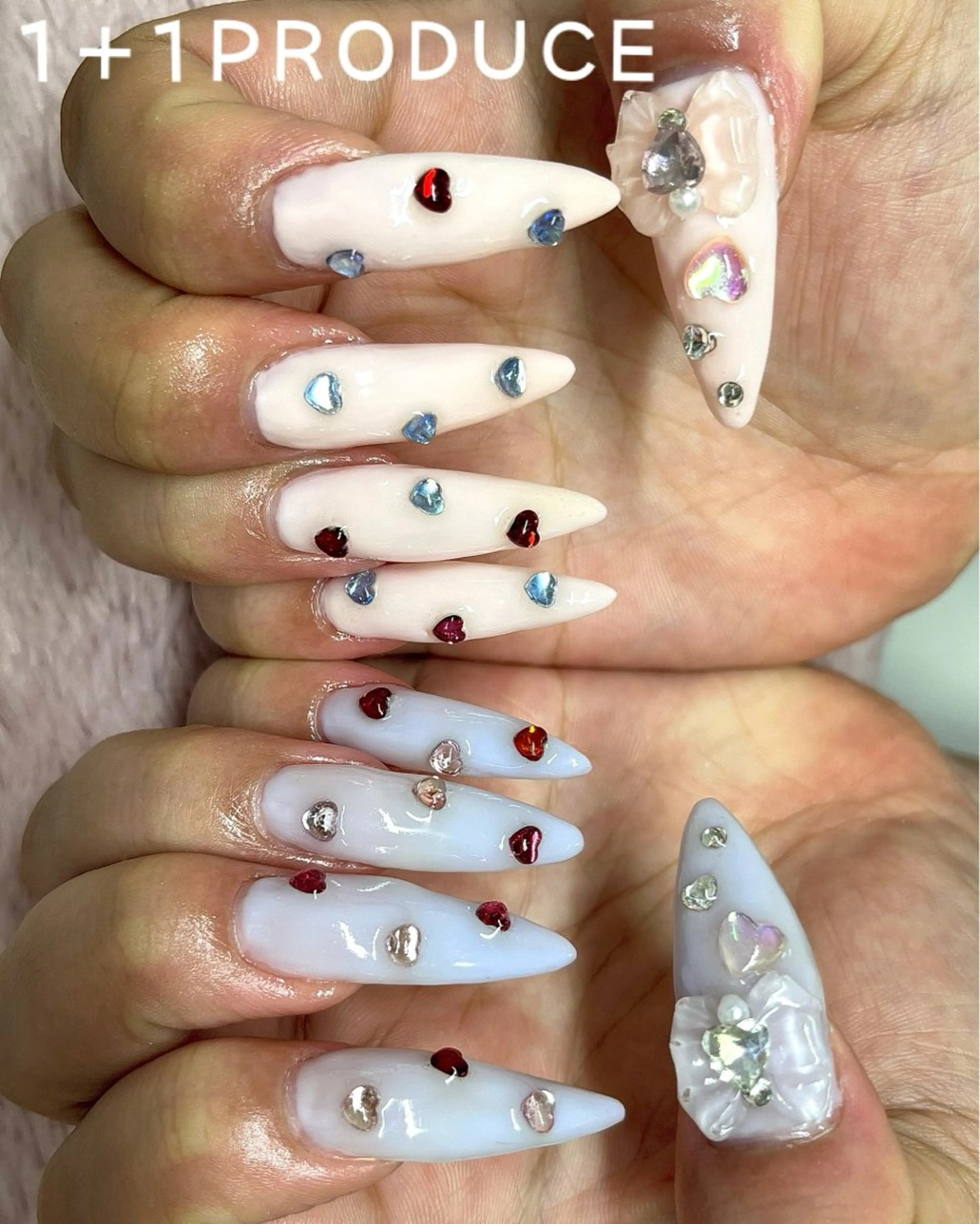 ネイル 1+1 PRODUCEのネイルデザイン