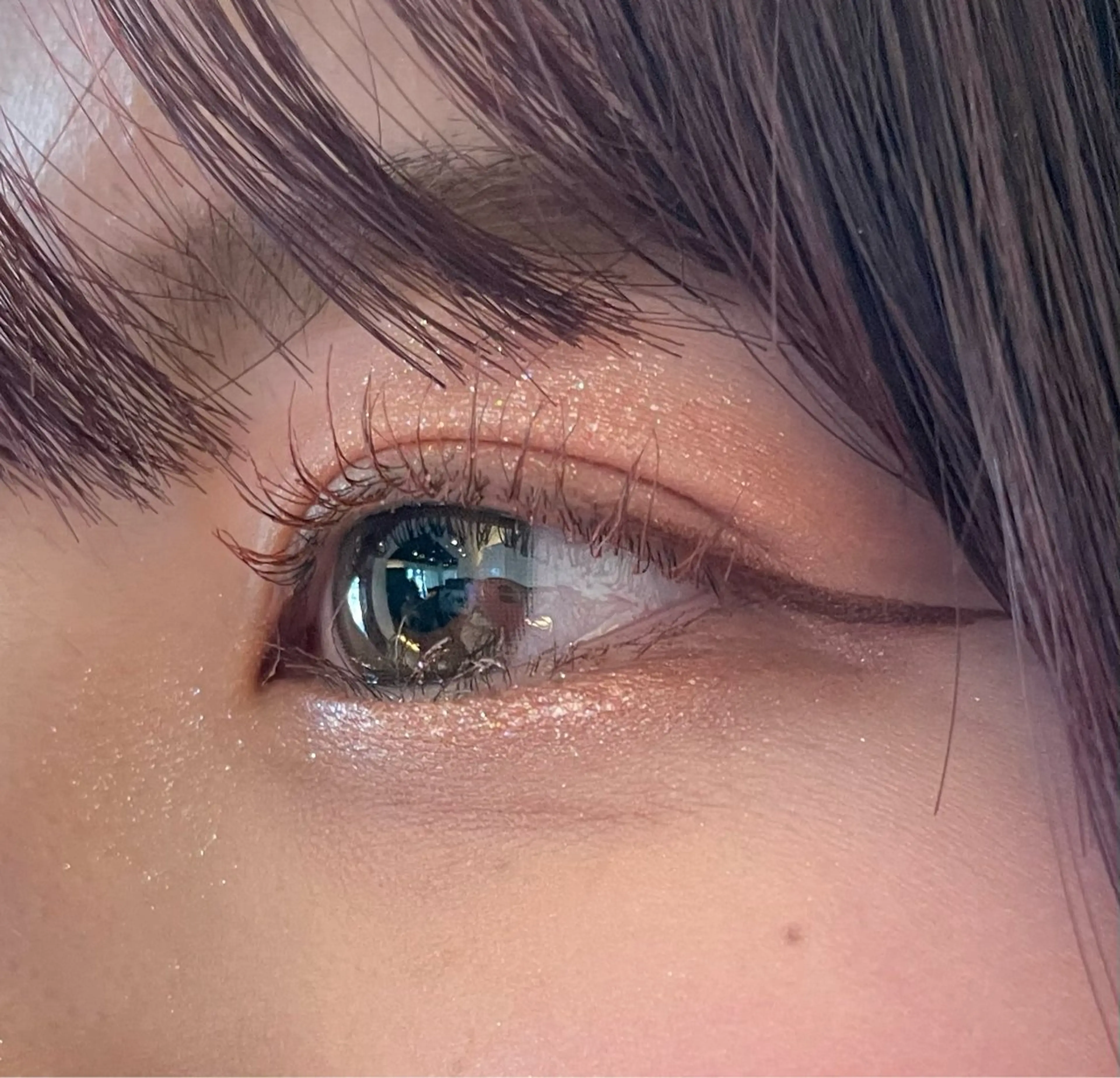 マツエク・マツパ マツパ 似合わせまつパ× 透け感カラー/ゆりのヘアスタイル