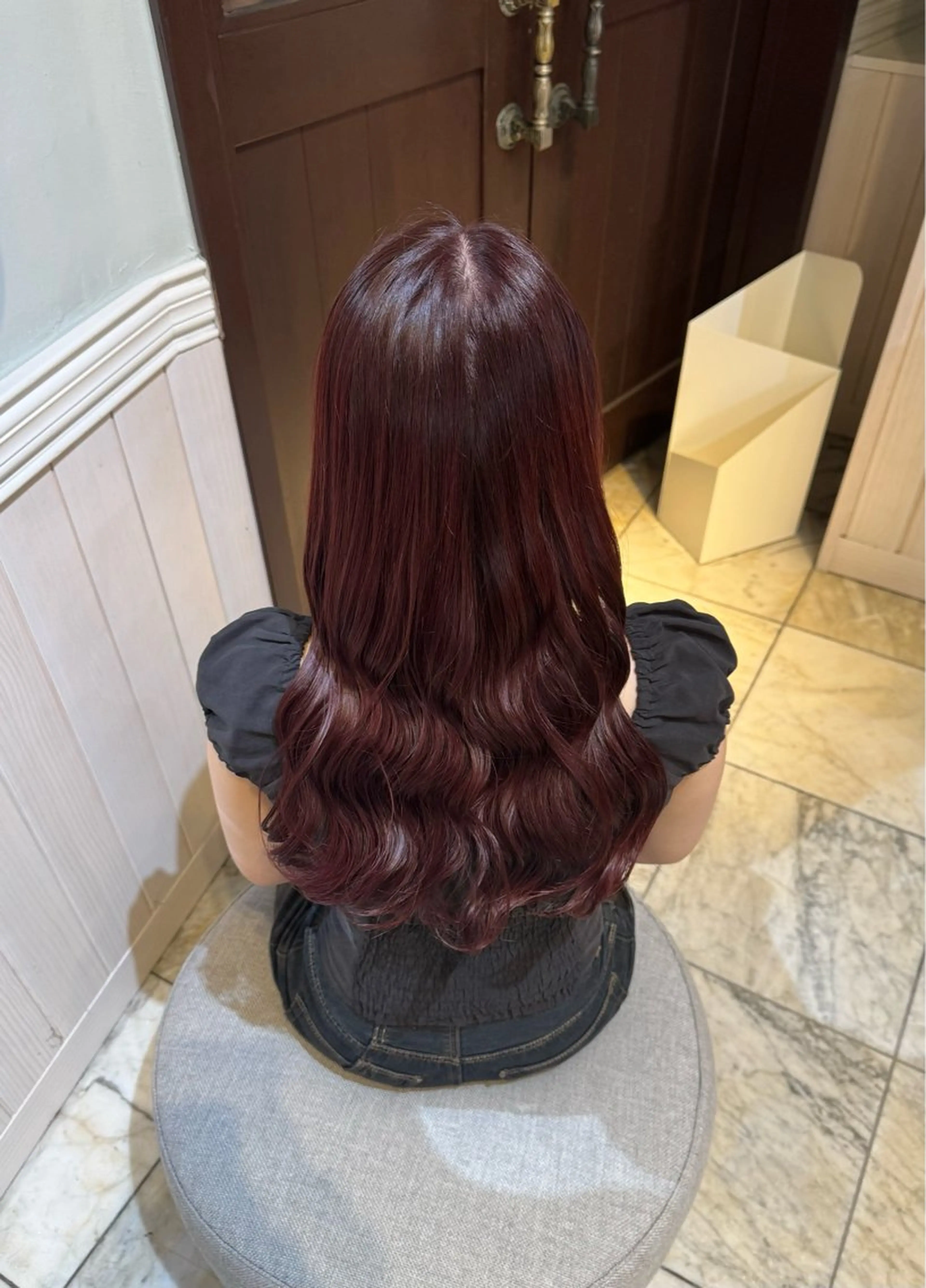 🥈 ツヤカラー+ヘアポテンツァ🥣​〜​韓国発祥の新技術【ヘアポテンツァ🇰🇷】トリートメントでくせを抑える✨​〜​の写真