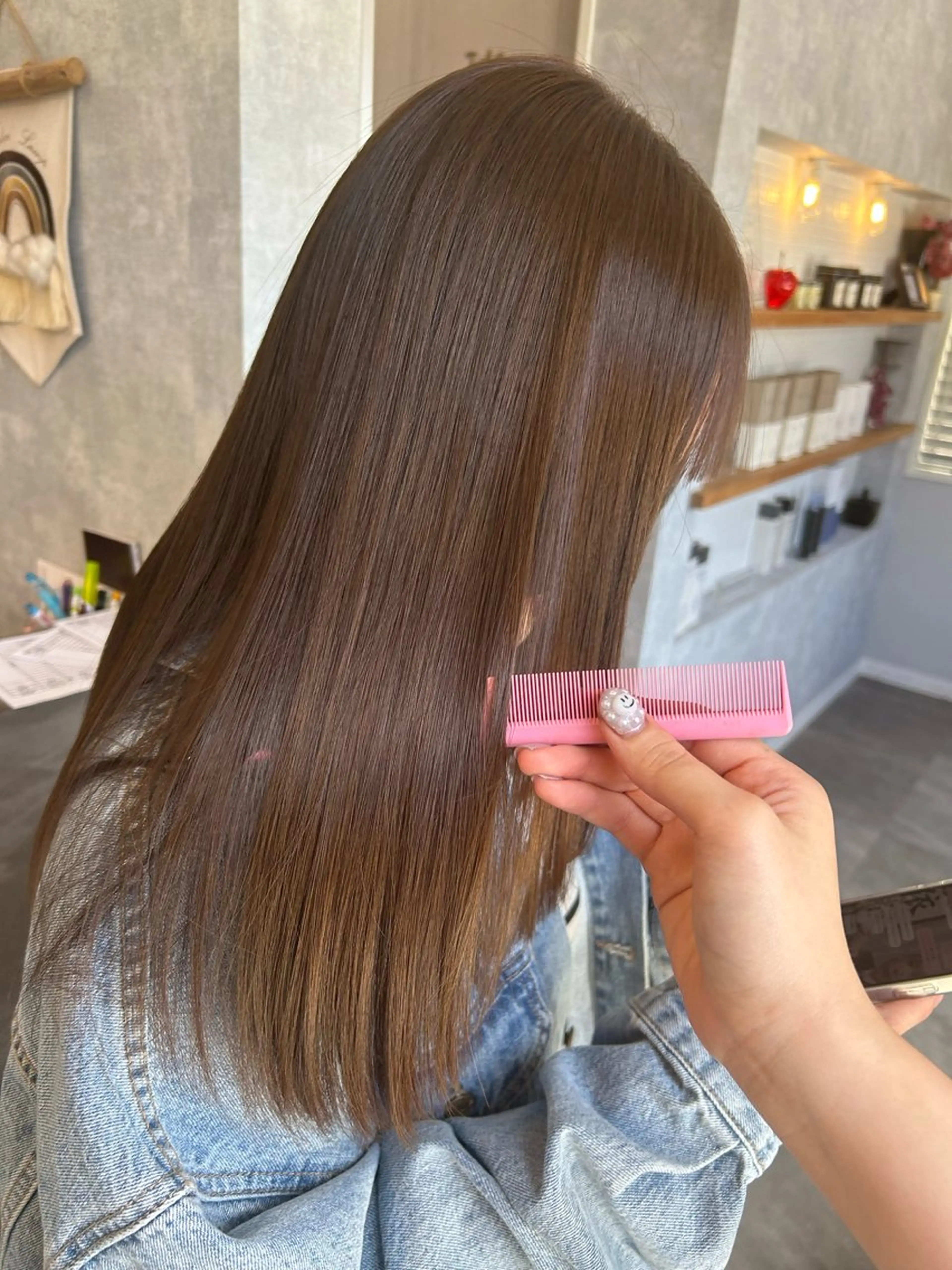 ご新規様限定🌙透明感カラー＋髪質改善トリートメントの写真