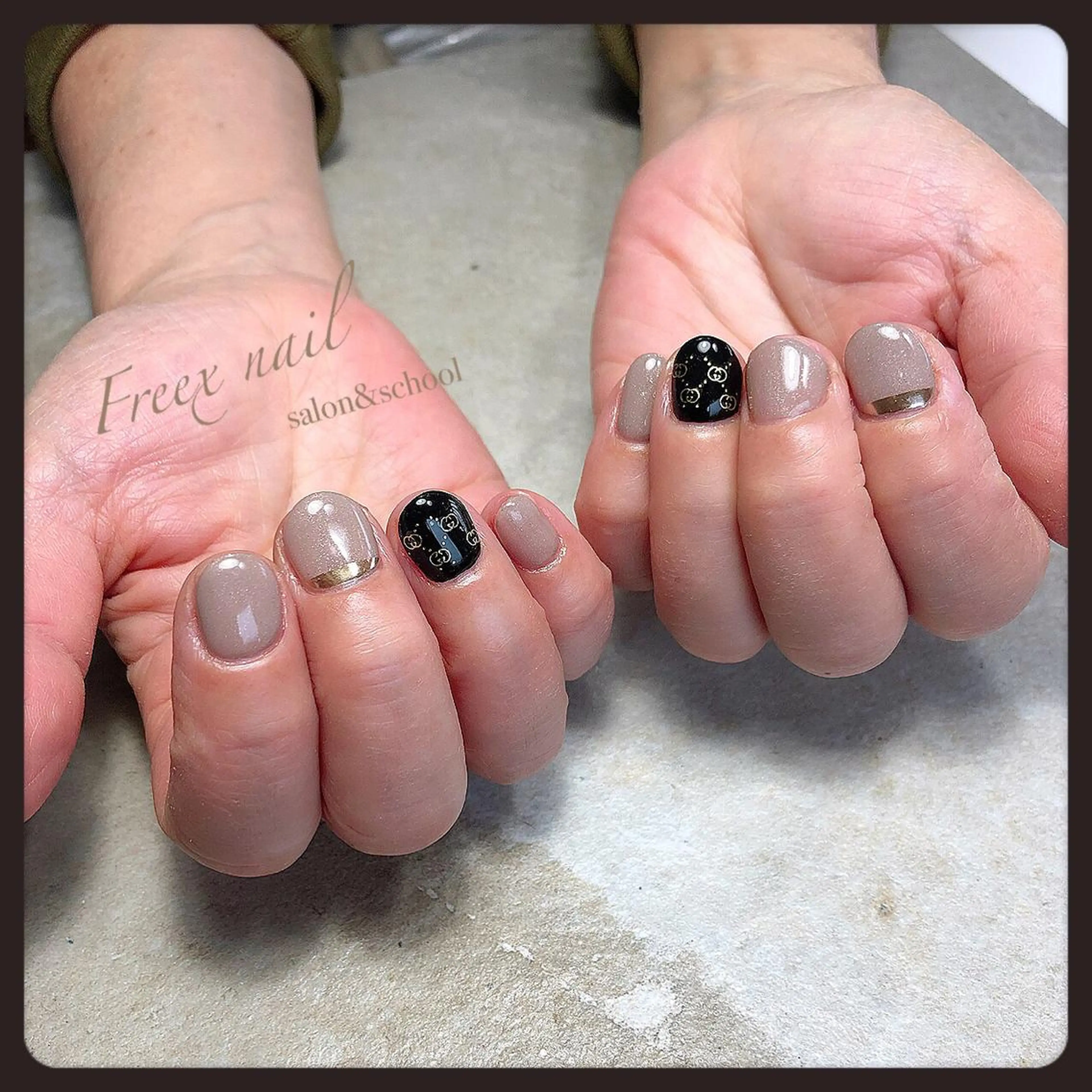 ネイル 持ち込み freex nail /ニュアンス/個性派のネイルデザイン