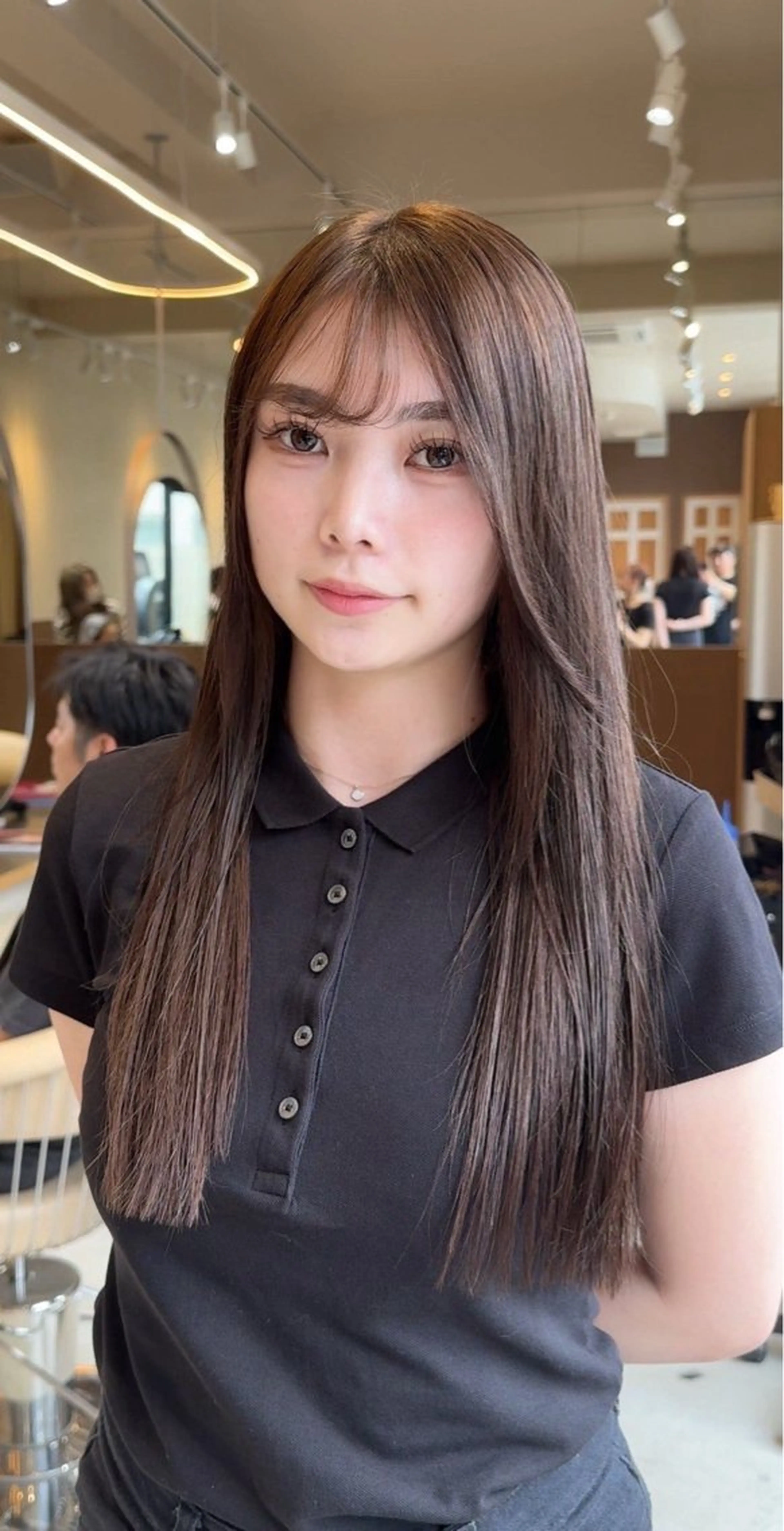 ロング カラー lafithhair ruu.南本庄のヘアスタイル
