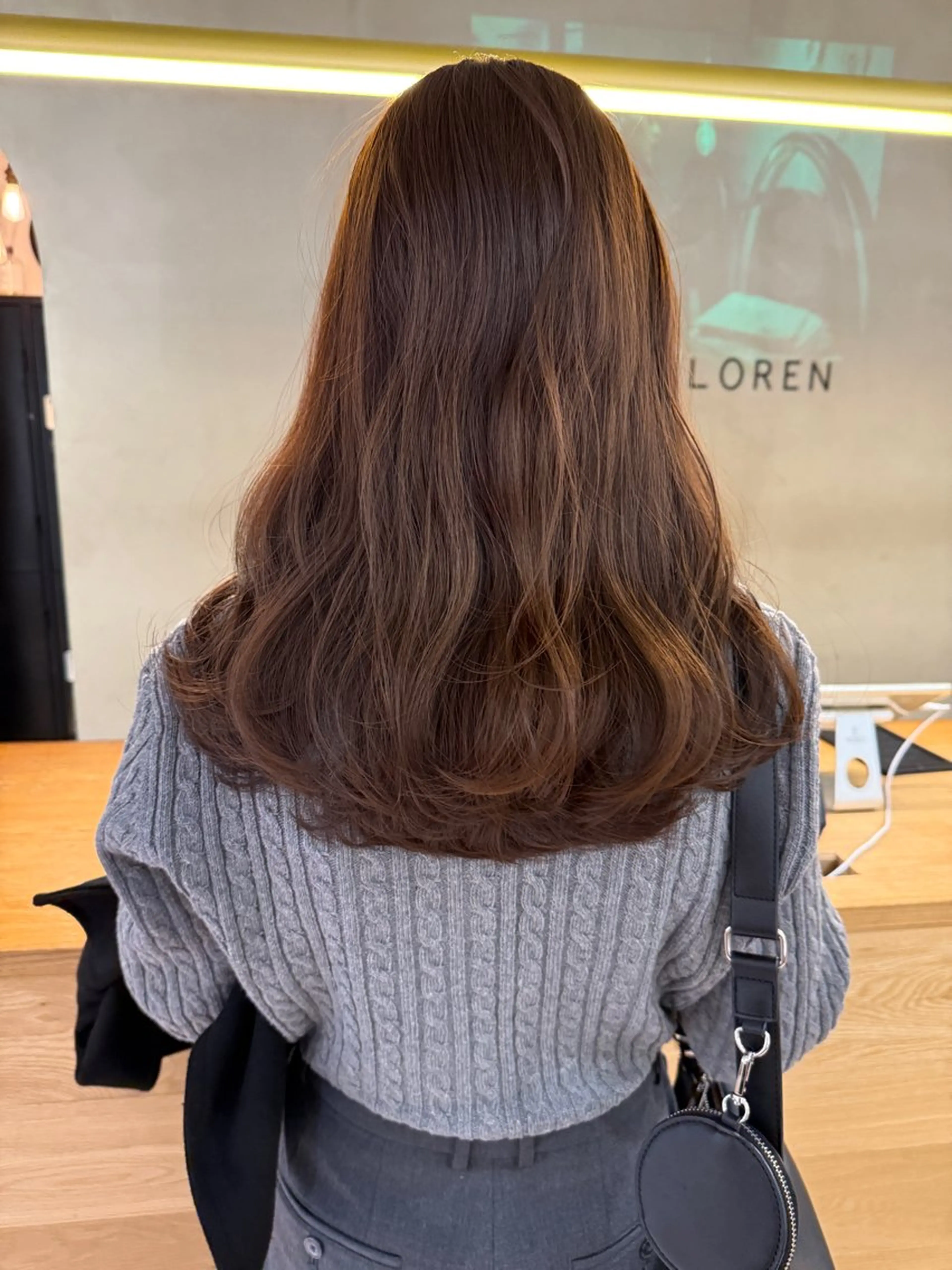 ロング 透明感/レイヤー🎀 春カラー/エリコ🌈のヘアスタイル