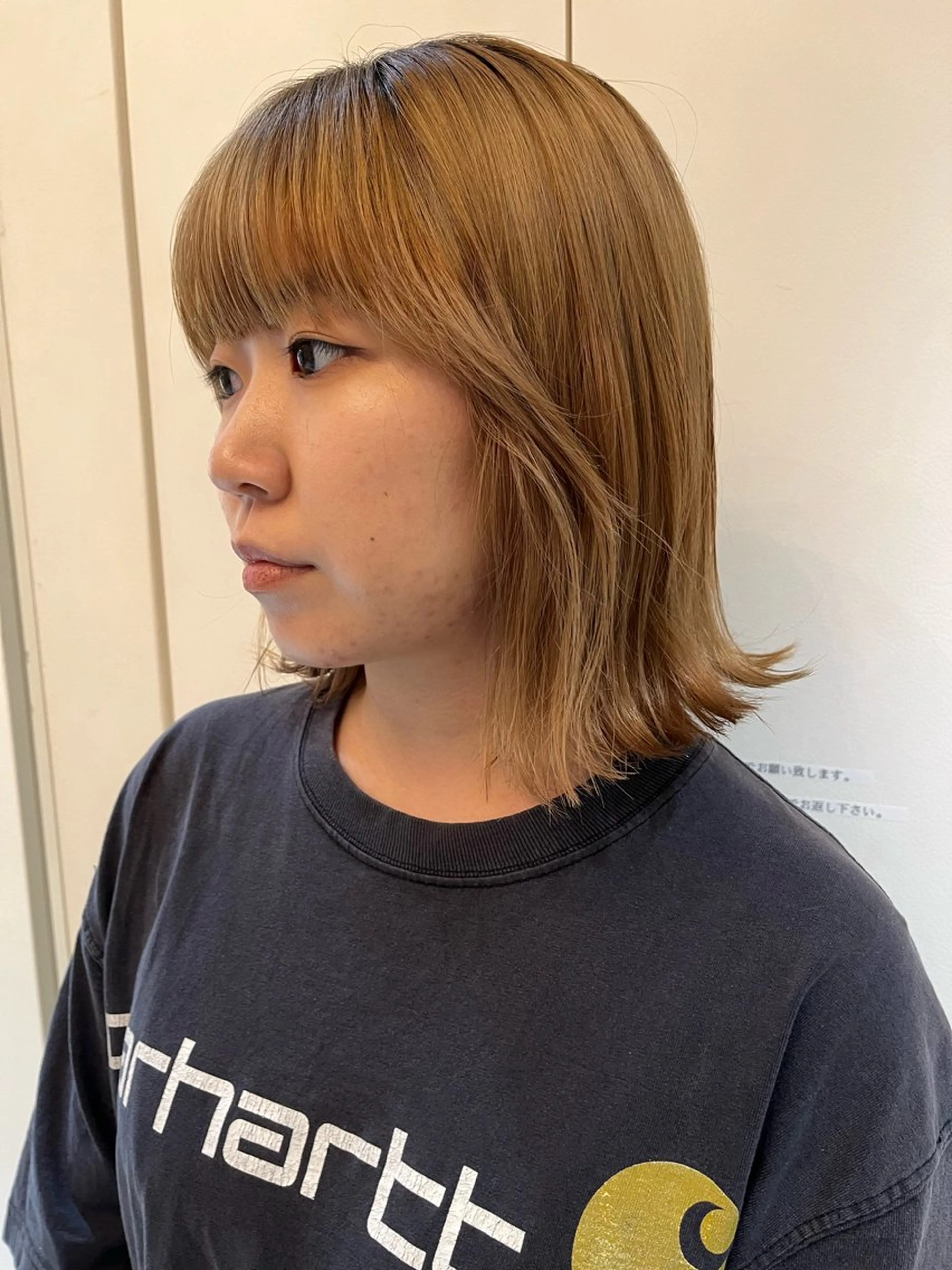 ショート ボブ レイヤーカット 外ハネヘア 透明感カラー/ レイヤーkotonoのヘアスタイル