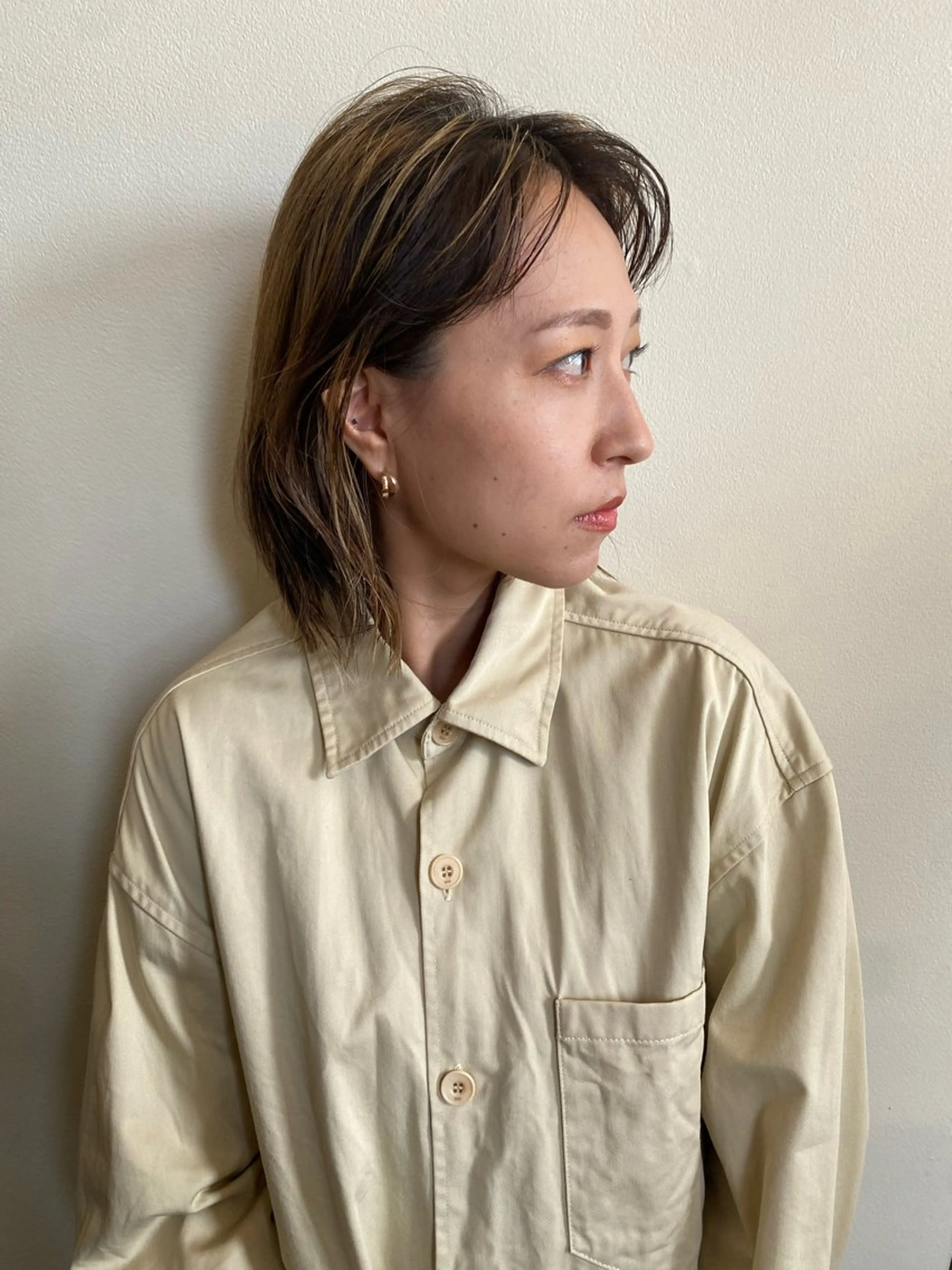 ミディアム HARUTA /FLORIAN田原のヘアスタイル