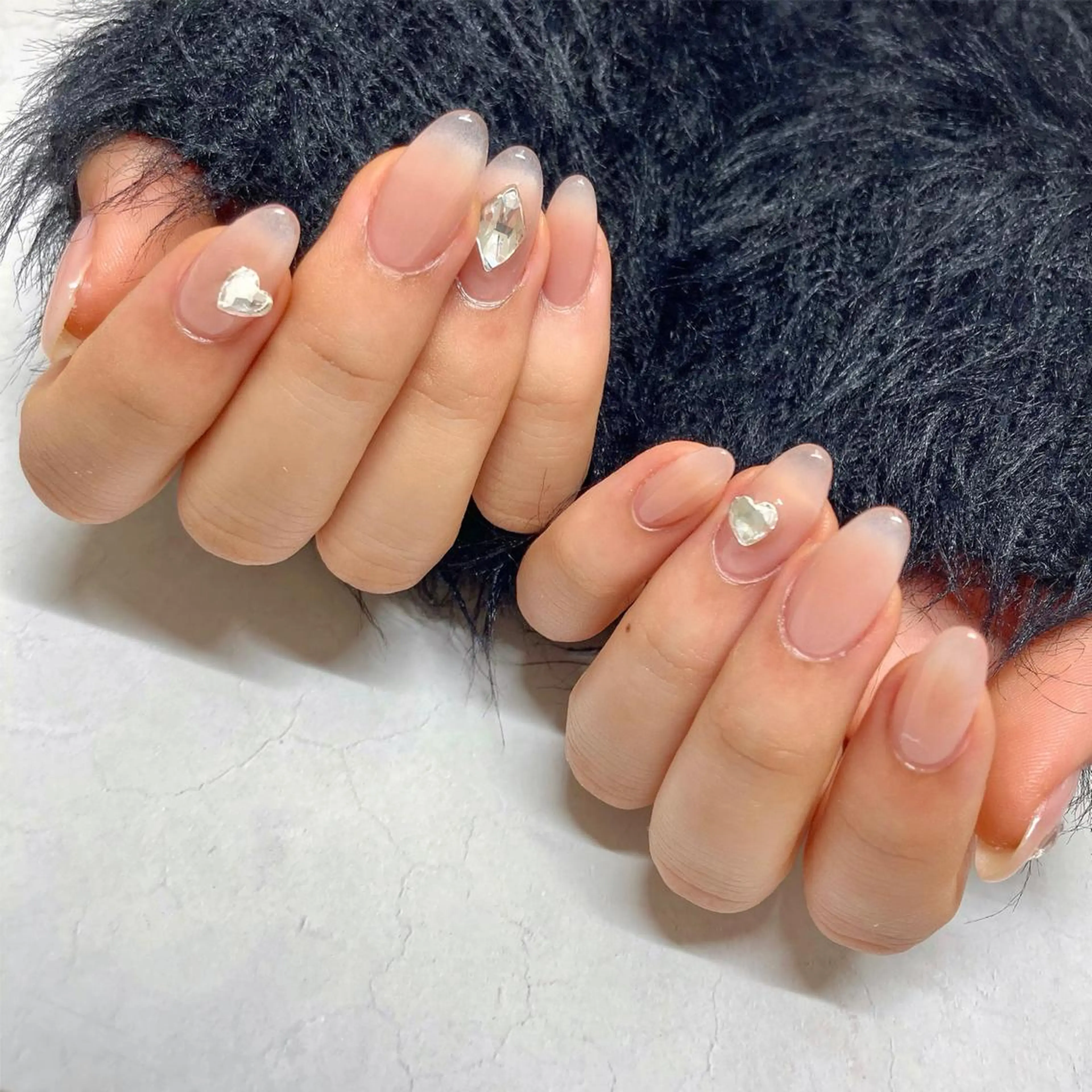 ネイル 長さ出し ジェルネイル ハンドネイル Faire MIKIのネイルデザイン