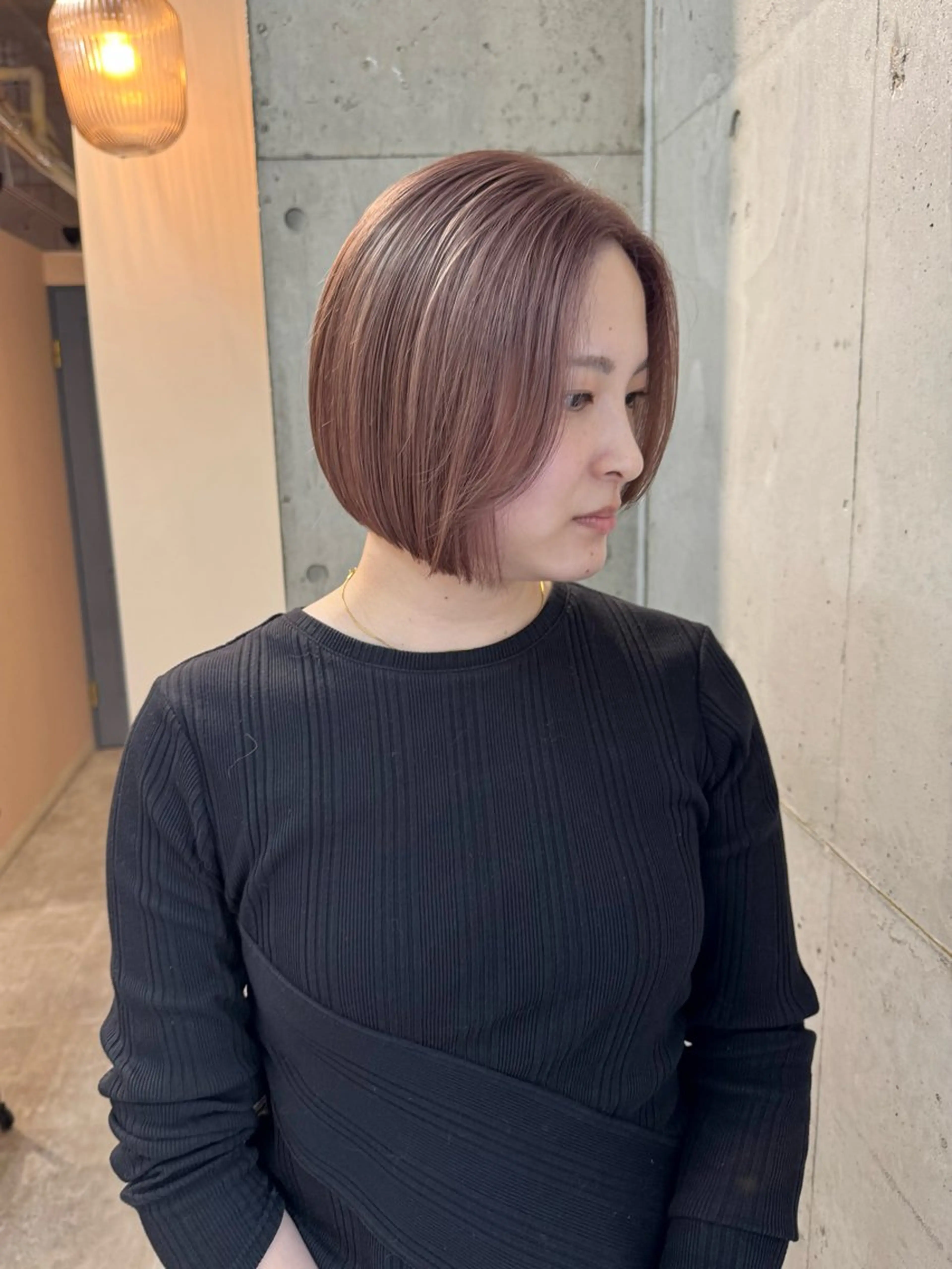 ショート カラー ヘアカラー lani ブリーチ /ダブルカラーのヘアスタイル