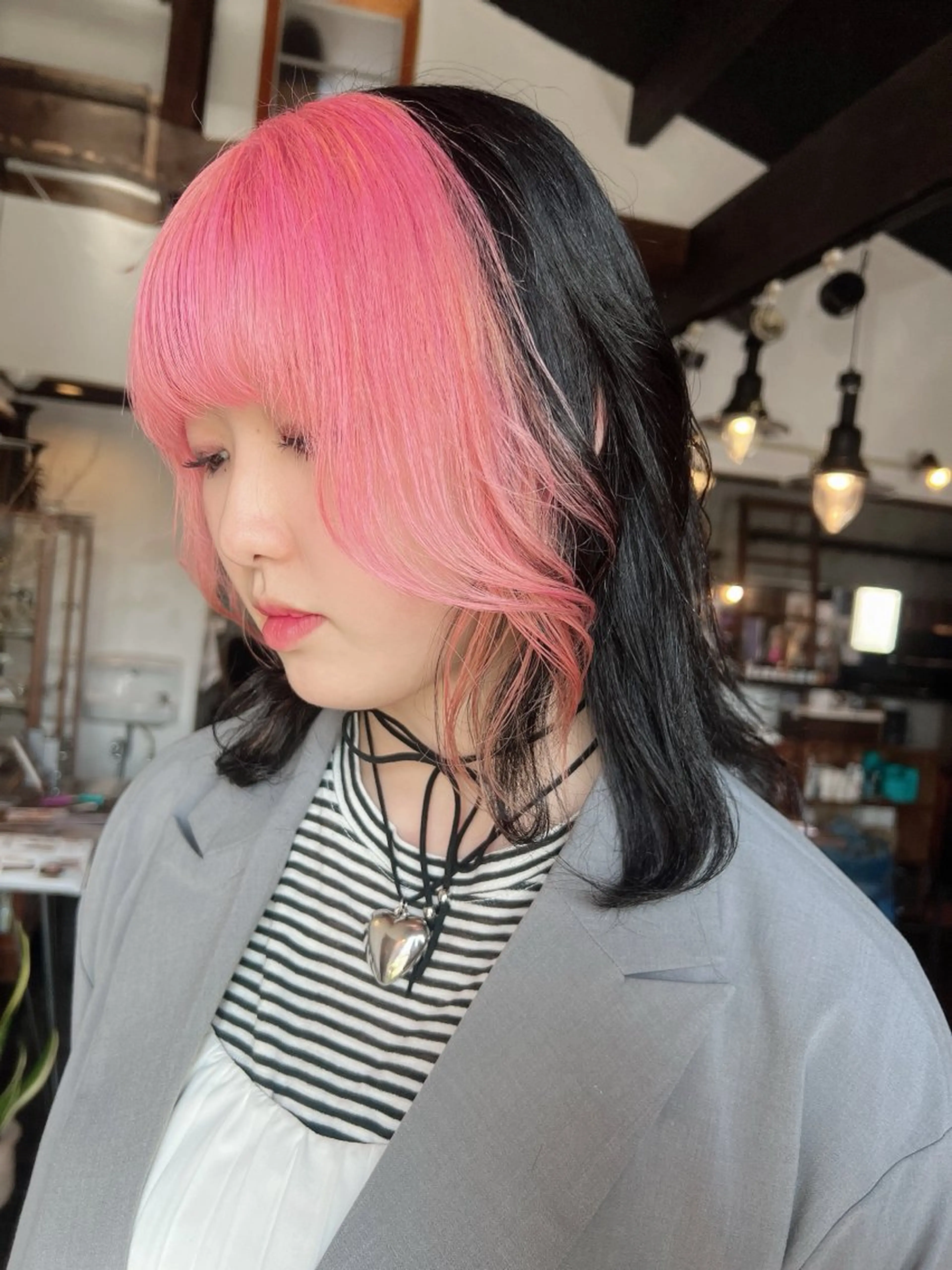 セミロング カラー 🩵小野 えりか🩷のヘアスタイル