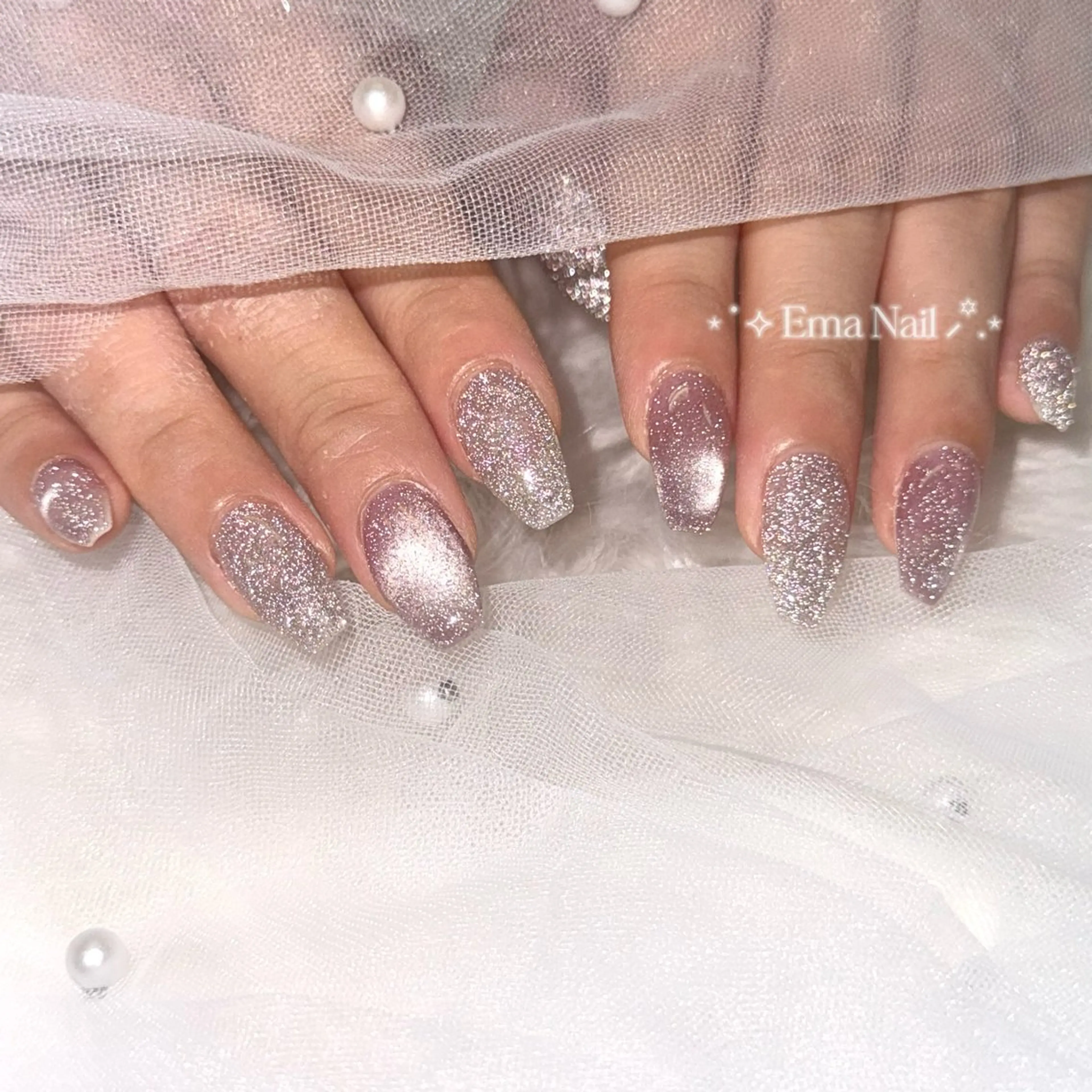 ネイル ハンドネイル EmaNail＋KIHAKUYA東大阪瓢箪山店所属・EmaNail YUIのネイルデザイン