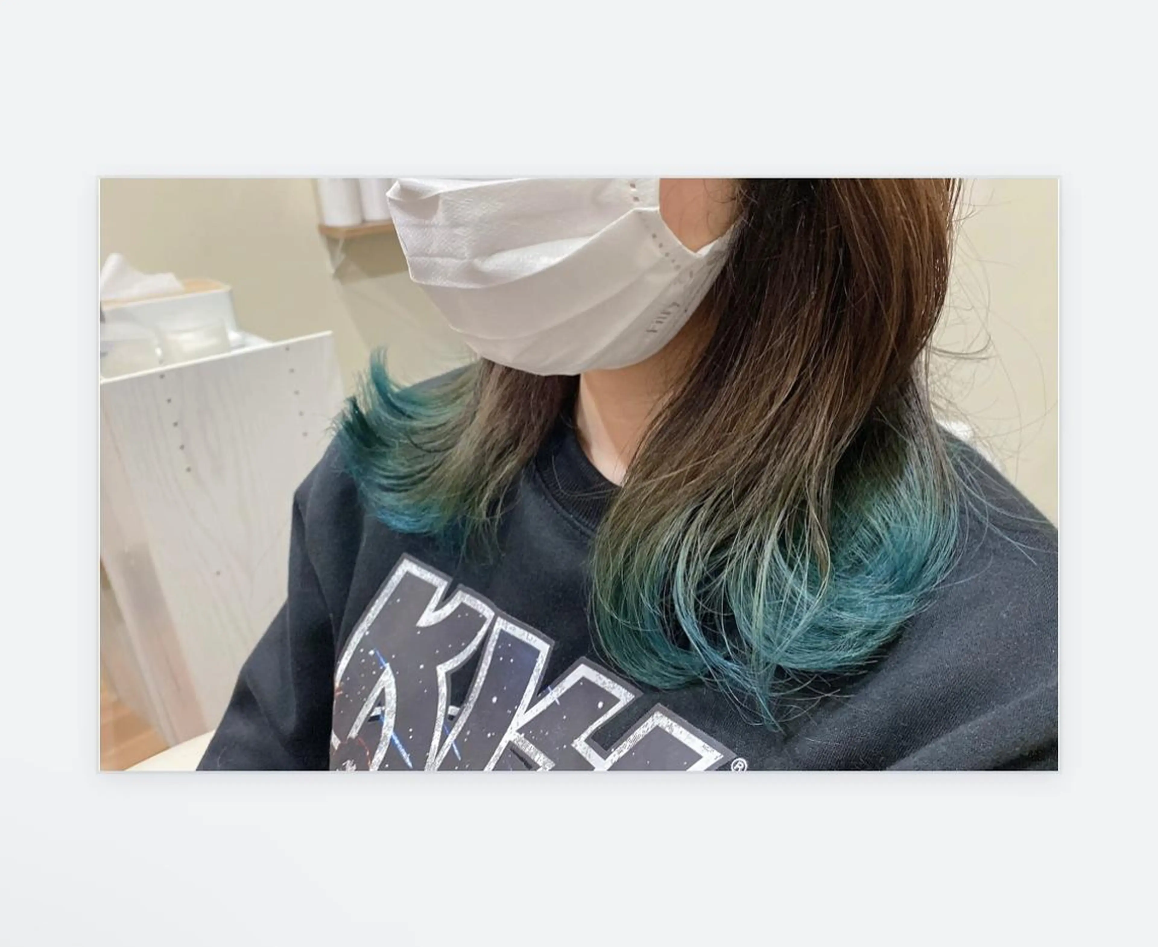 セミロング カラー ダブルカラー 個室サロンAPiLA 🔶後藤ゆきのヘアスタイル