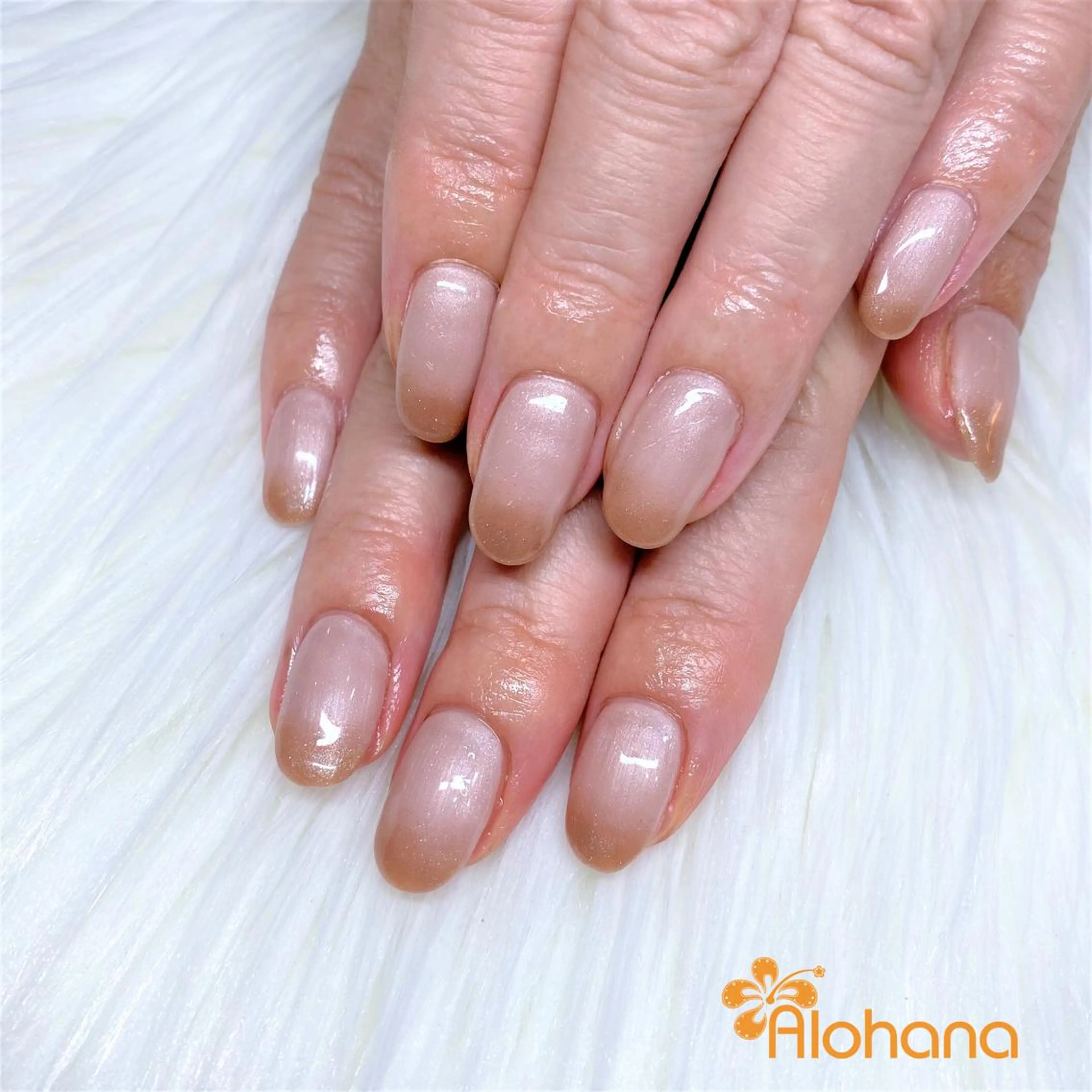 ネイル グラデーション ハンドネイル Alohana Minaのネイルデザイン