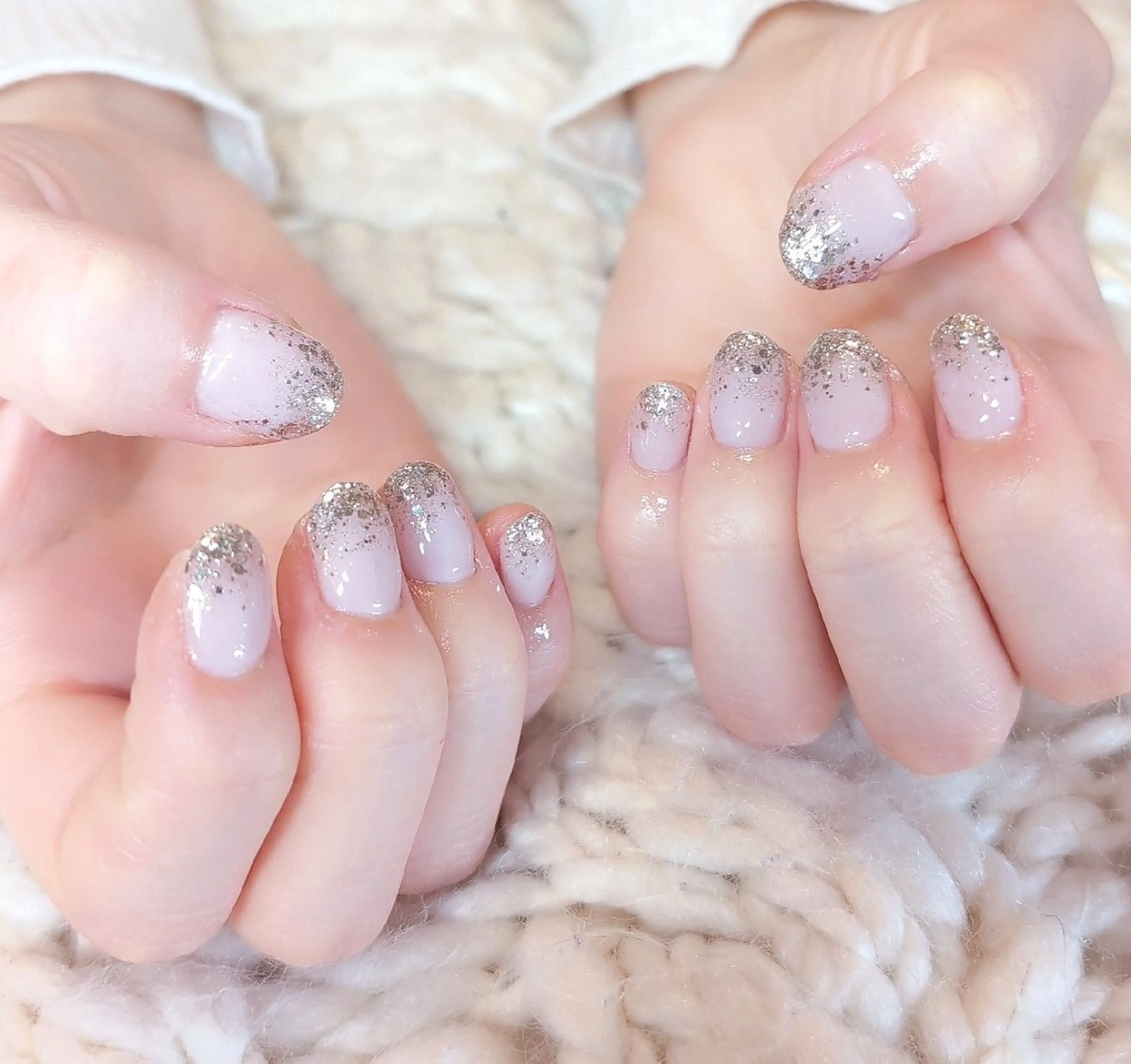 ネイル 長さ出し ジェルネイル 韓国ネイル マグネットネイル ニュアンスネイル ハンドネイル I LOVE ME NAIL.｡.:*♡のネイルデザイン