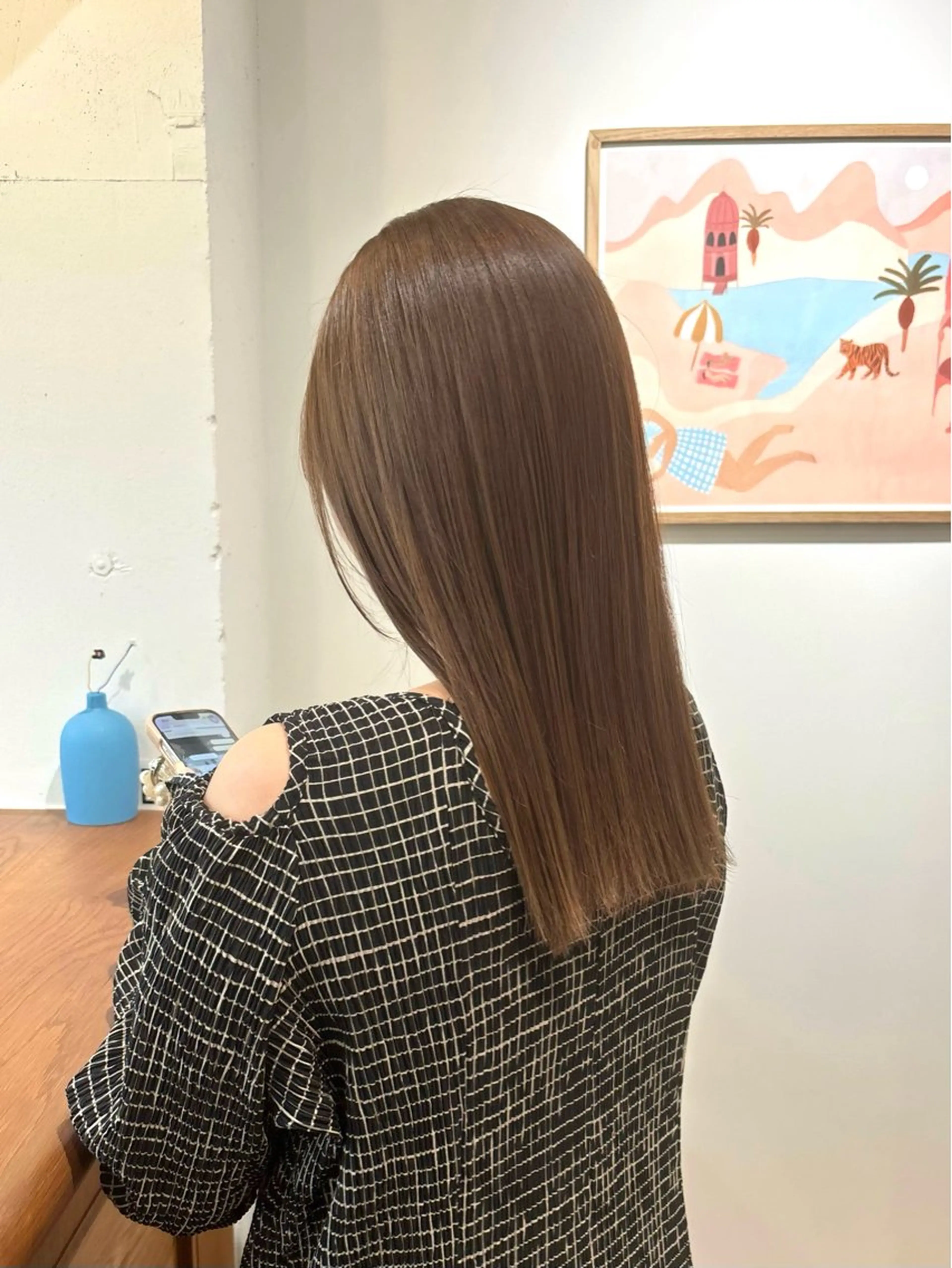 カラー aiko【艶カラー ・ミニモ年内で終了】のヘアスタイル