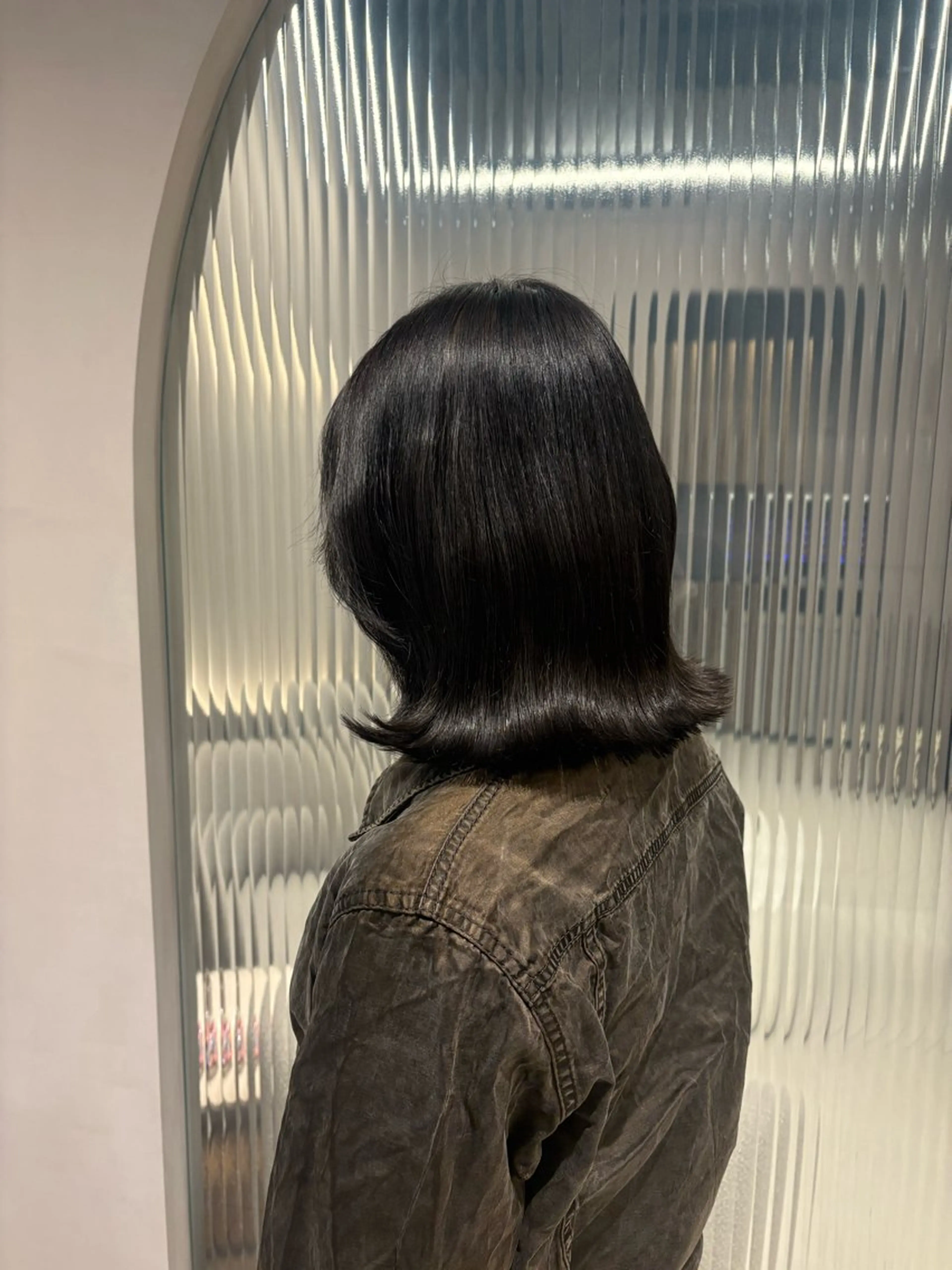 ミディアム カラー カット ヘアカラー トリートメント 艶カラー/髪質改善 kyoka🫧のヘアスタイル