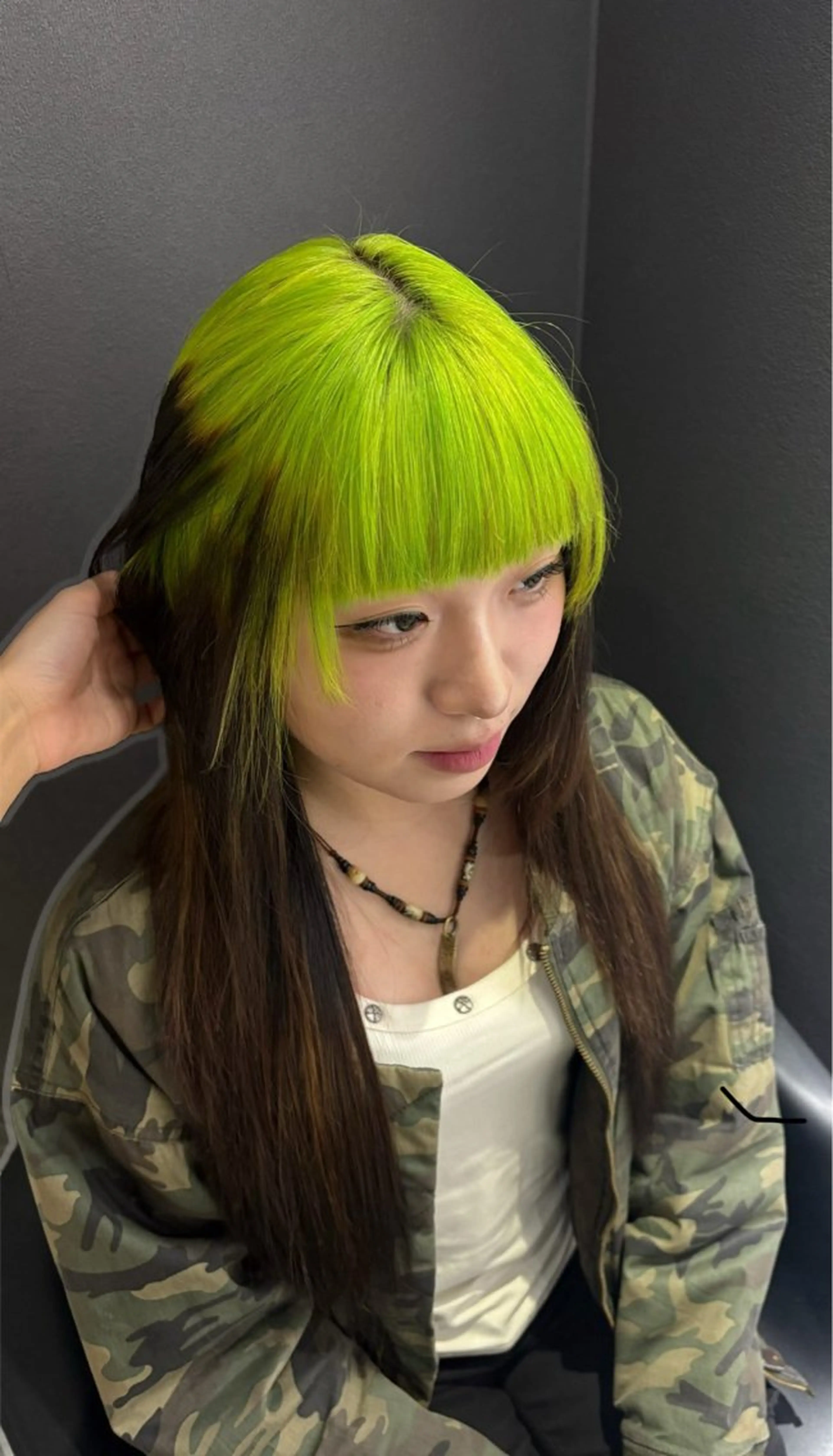 ロング カラー ヘアカラー デザインカラー/ハイ トーン/konomiのヘアスタイル