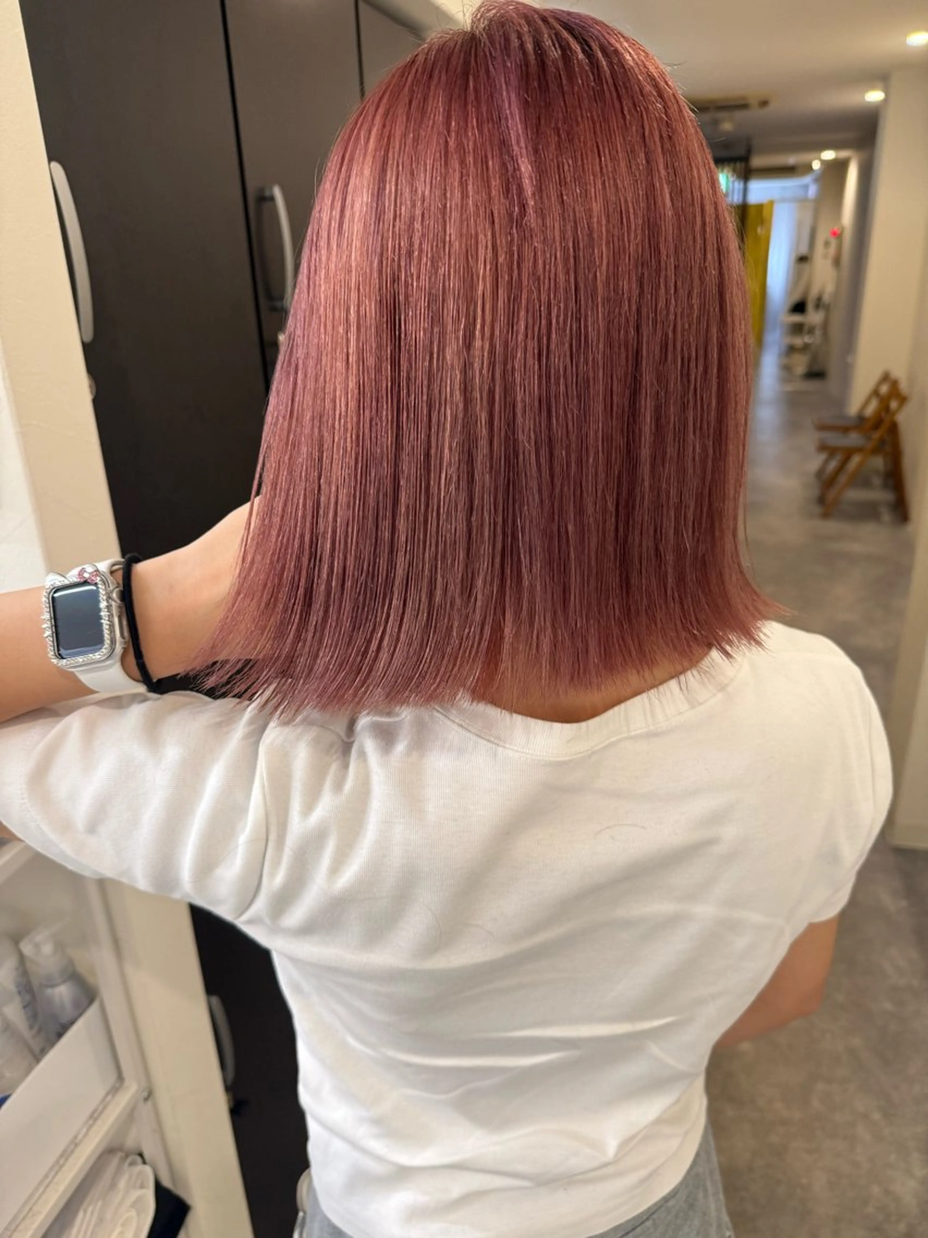 ショート 切りっぱなしボブ ボブ カット H (エイチ) 烏丸御池店のヘアスタイル