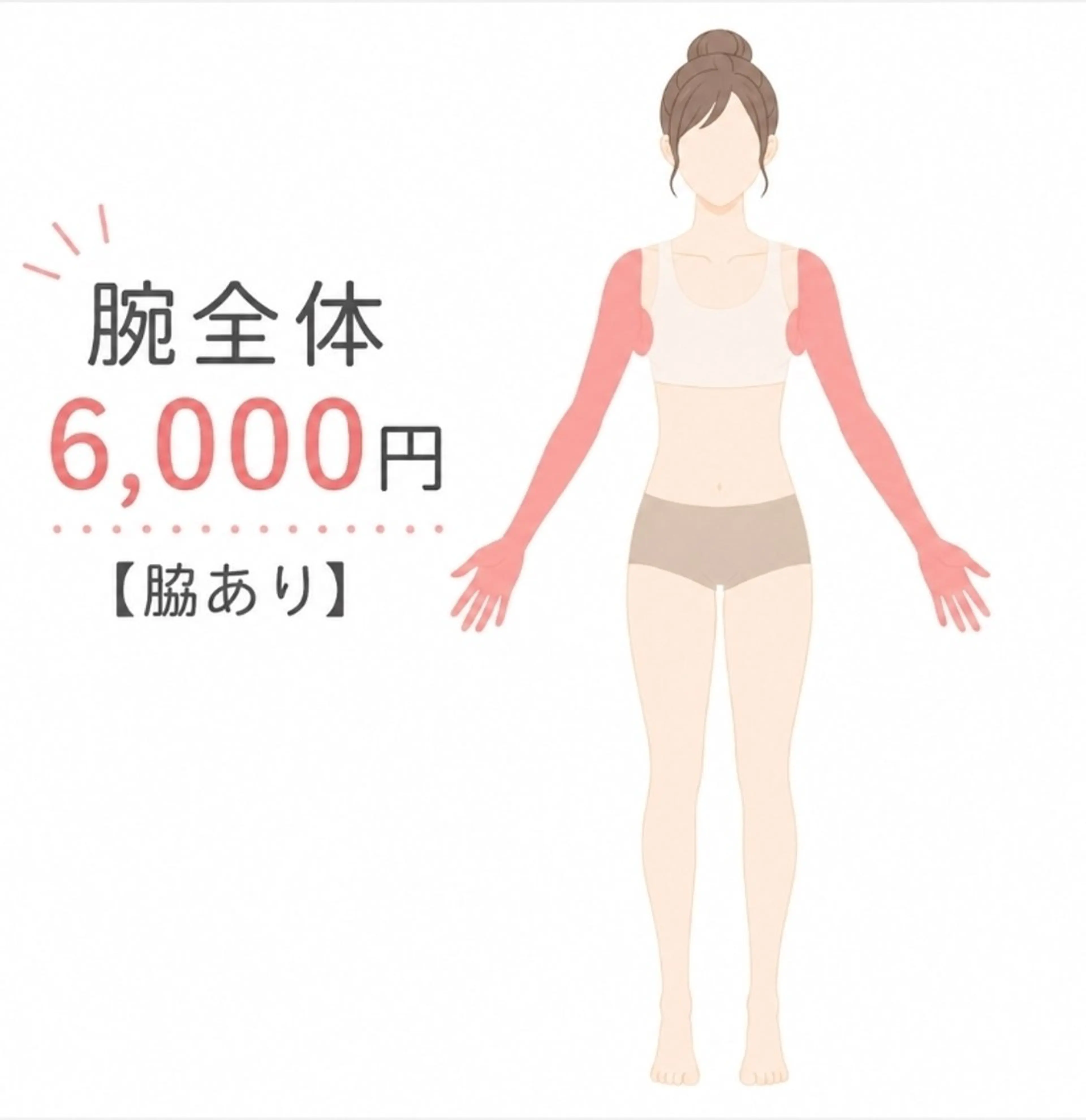 光脱毛【両腕 脇有り】の写真