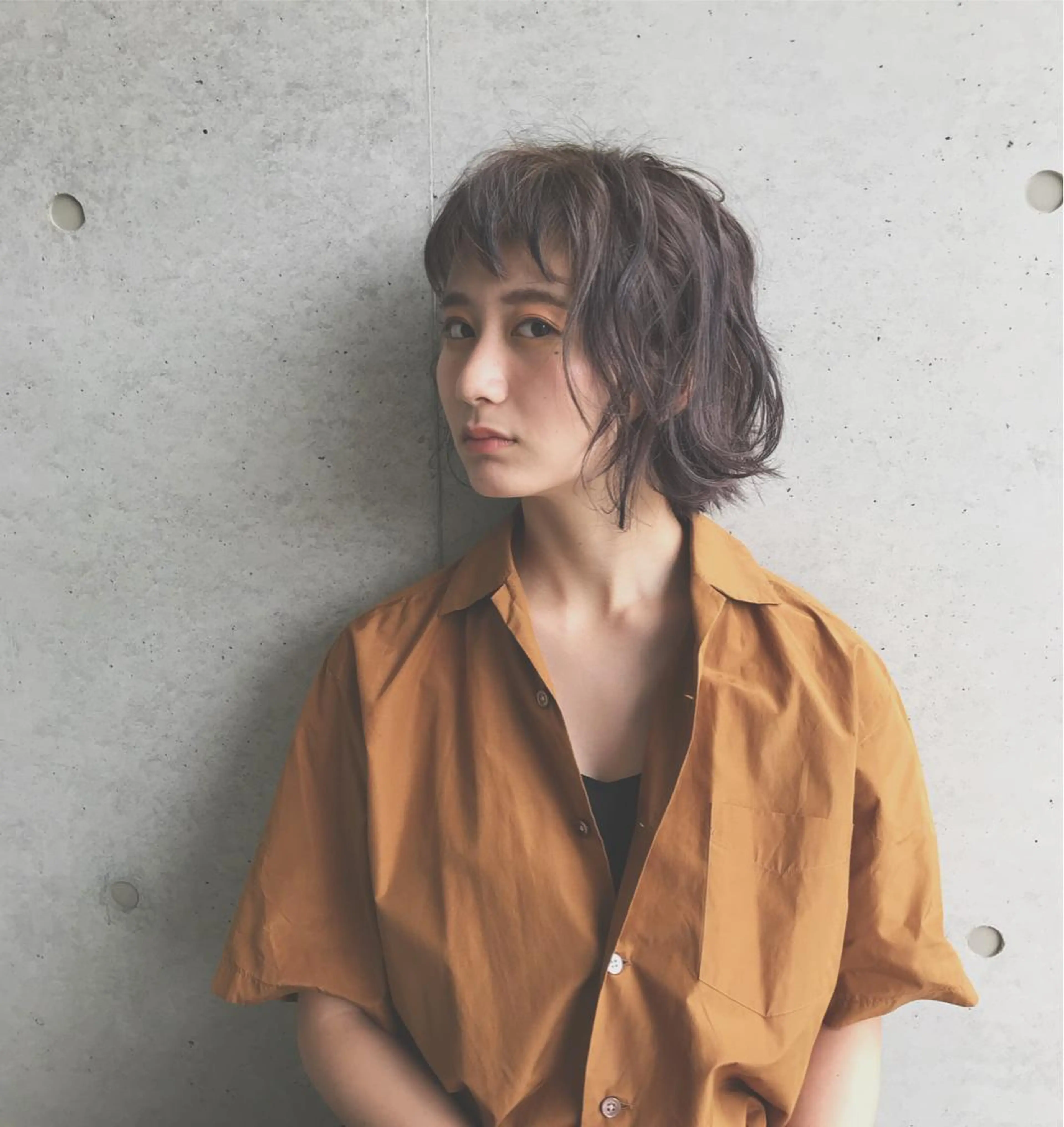 カラー 平尾駅直結/徒歩0分 イノセントヘアのヘアスタイル