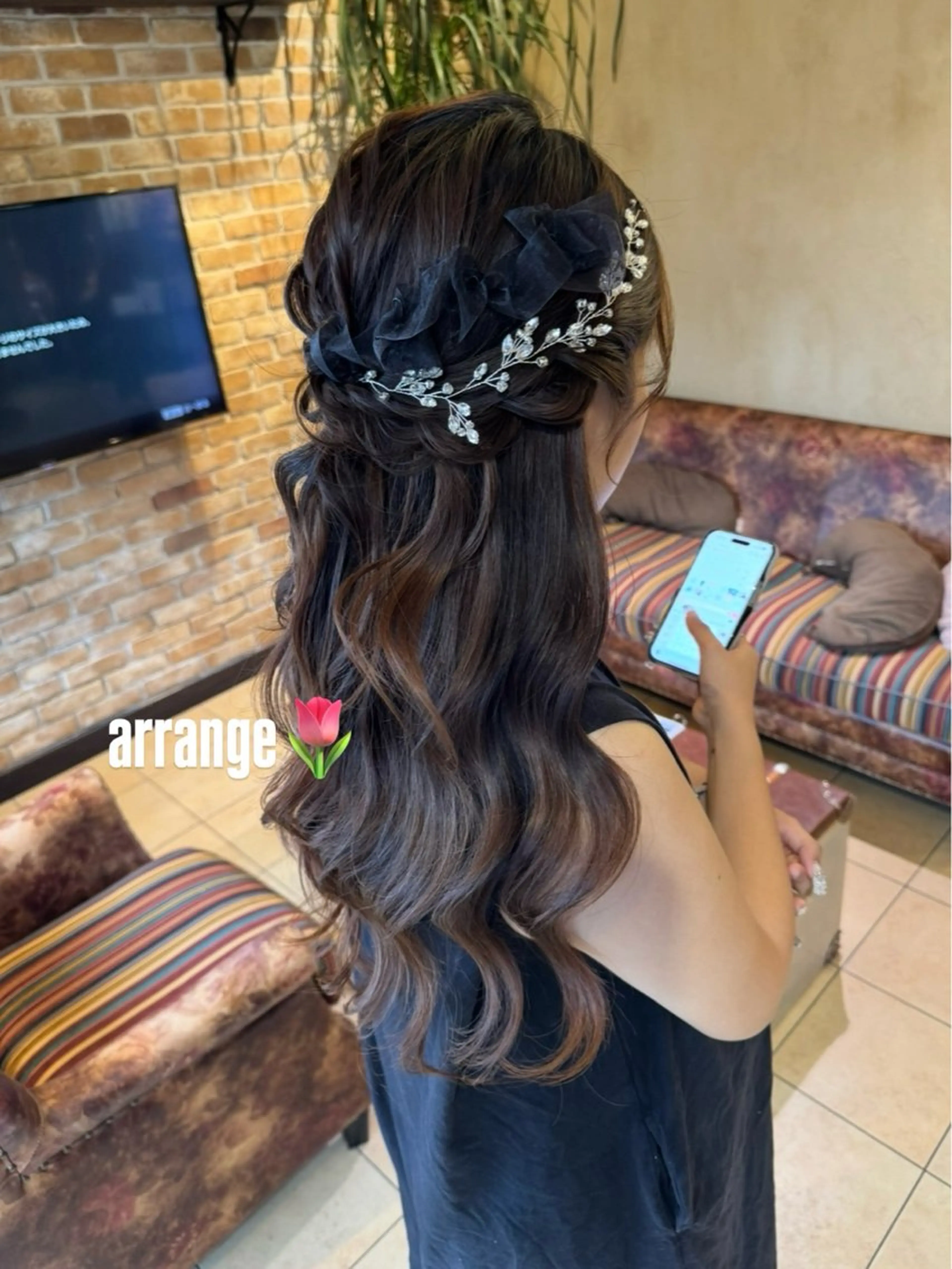 ロング ヘアセット Lyhair🦊🎀 AKIのヘアスタイル