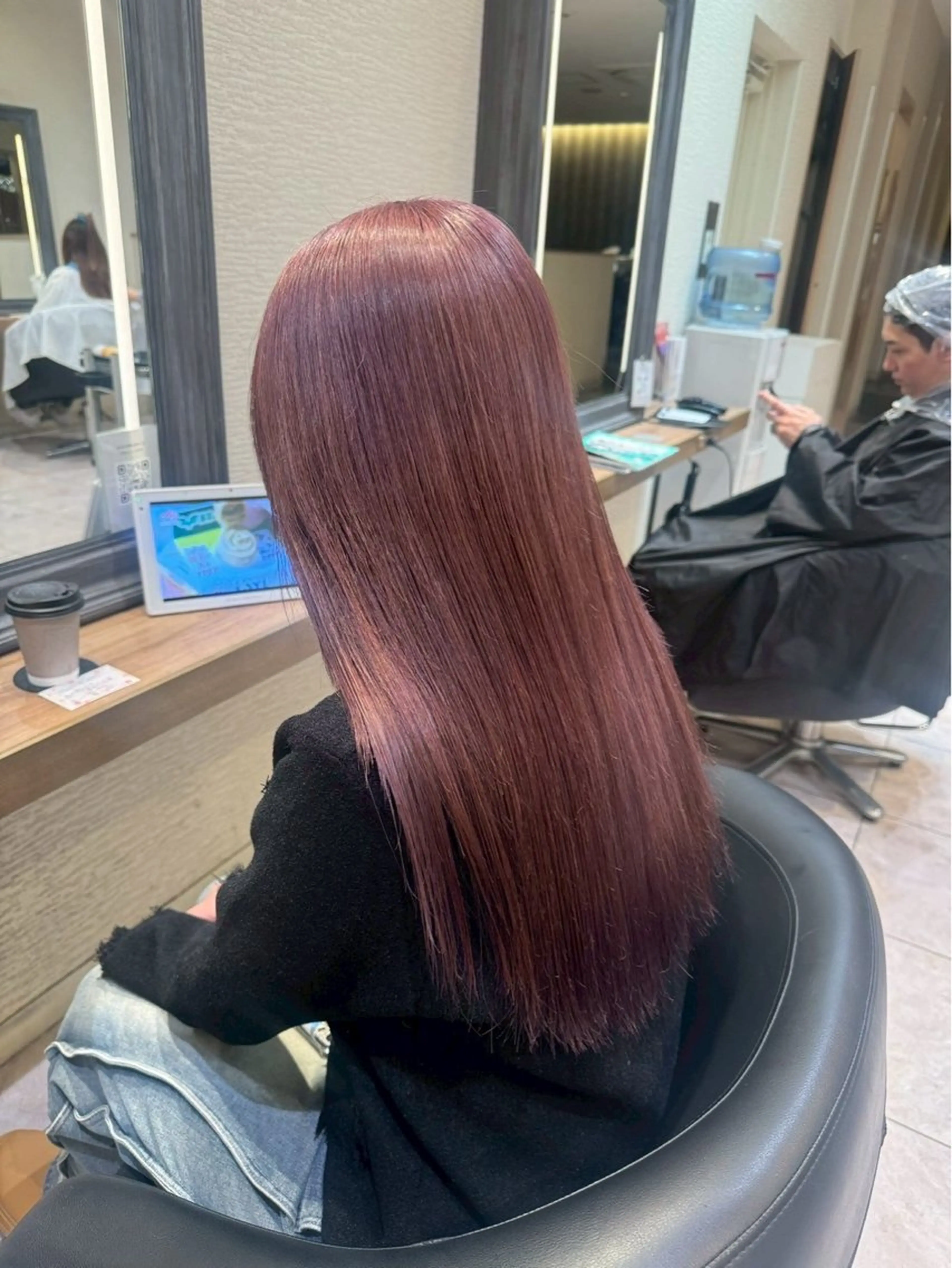 ロング カラー 暖色カラー💞🎀 ゆいのヘアスタイル