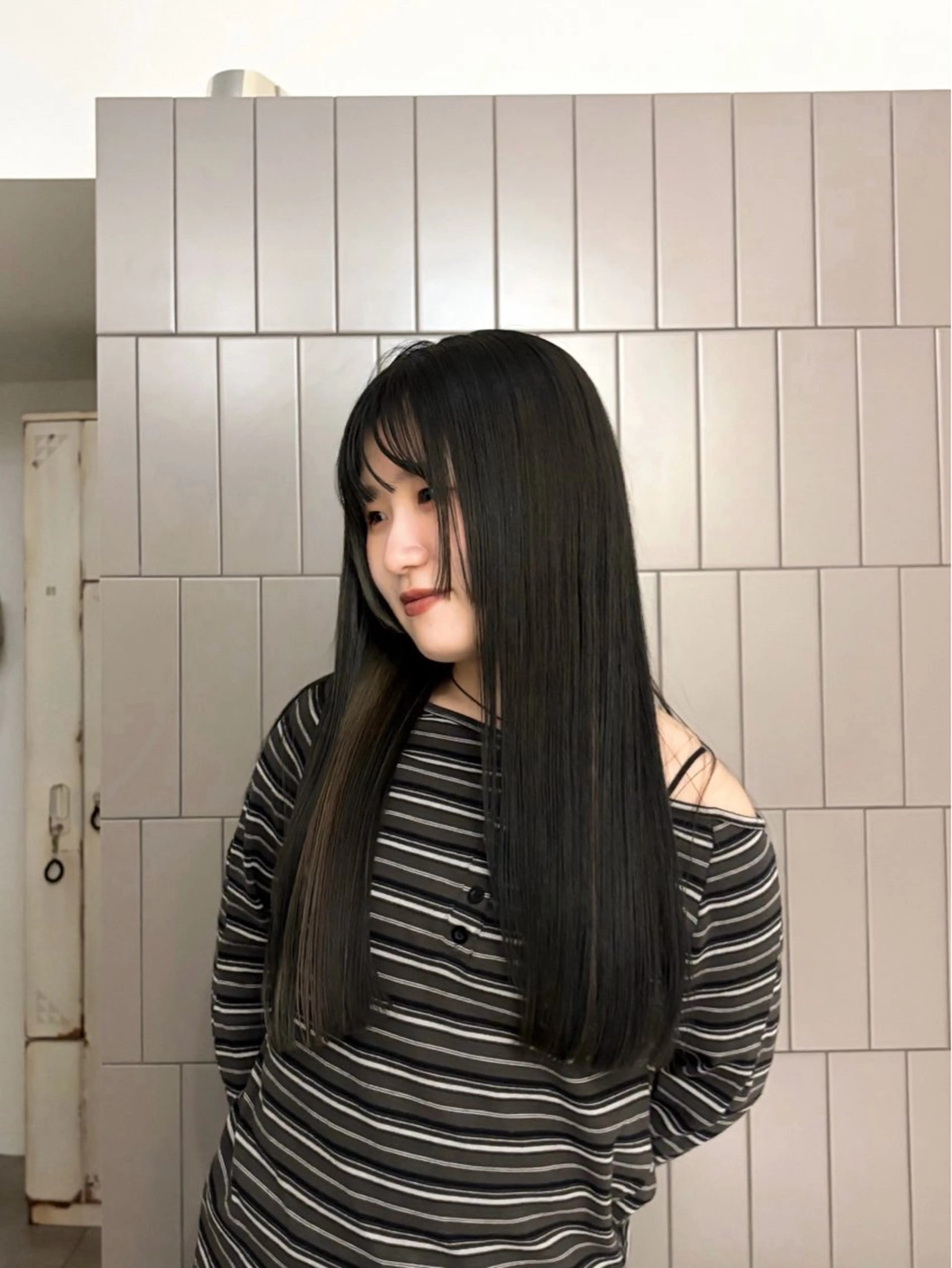 ロング ヘアカラー レイヤー/透明感 カラー/ホノカのヘアスタイル