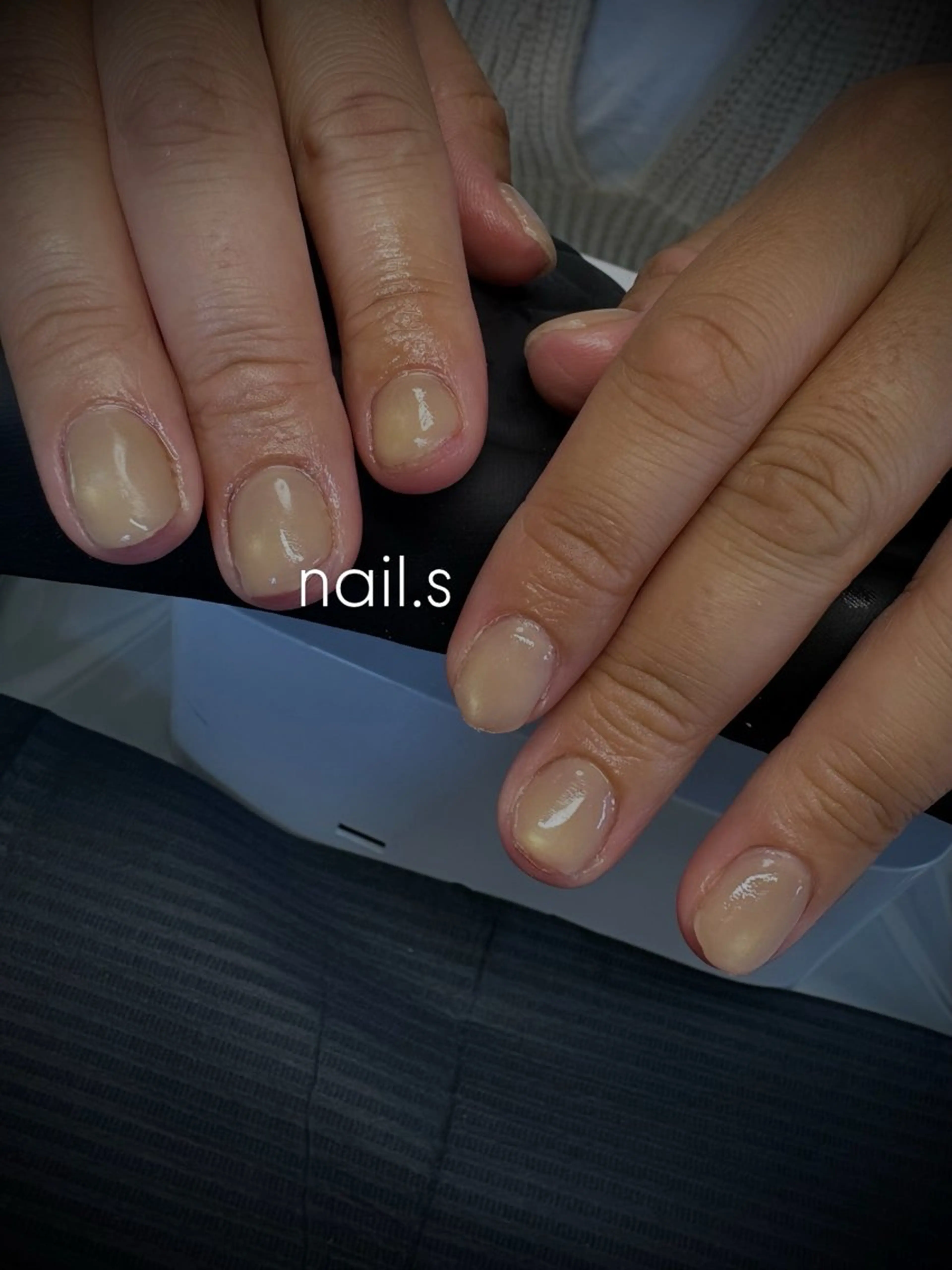 ネイル マグネットネイル オフィスネイル ショートネイル シンプルネイル ハンドネイル nail.s misatoのネイルデザイン