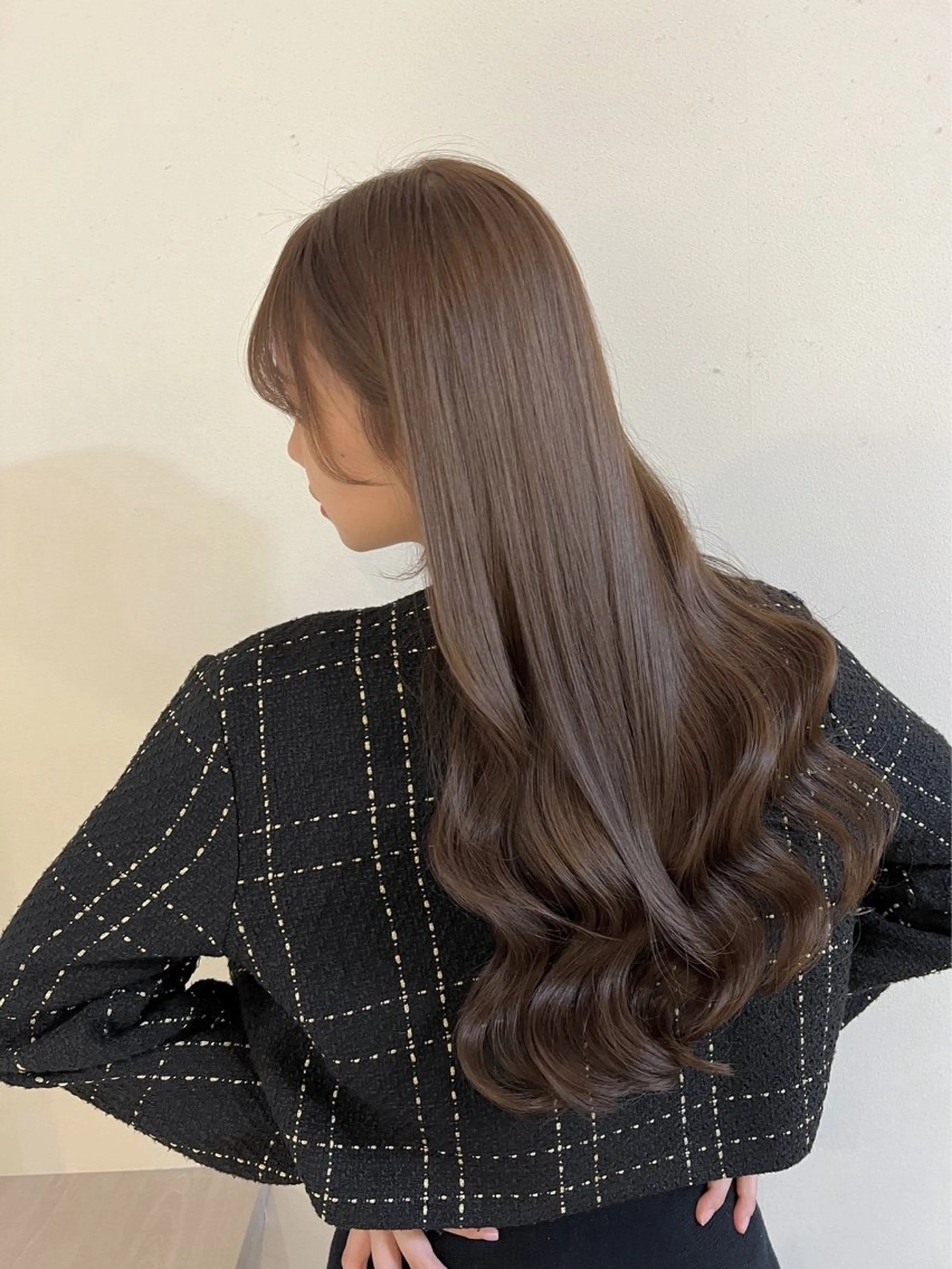 ロング カラー ヘアカラー トリートメント ✨津田佐功/兵庫三宮 /カラー/縮毛矯正✨のヘアスタイル