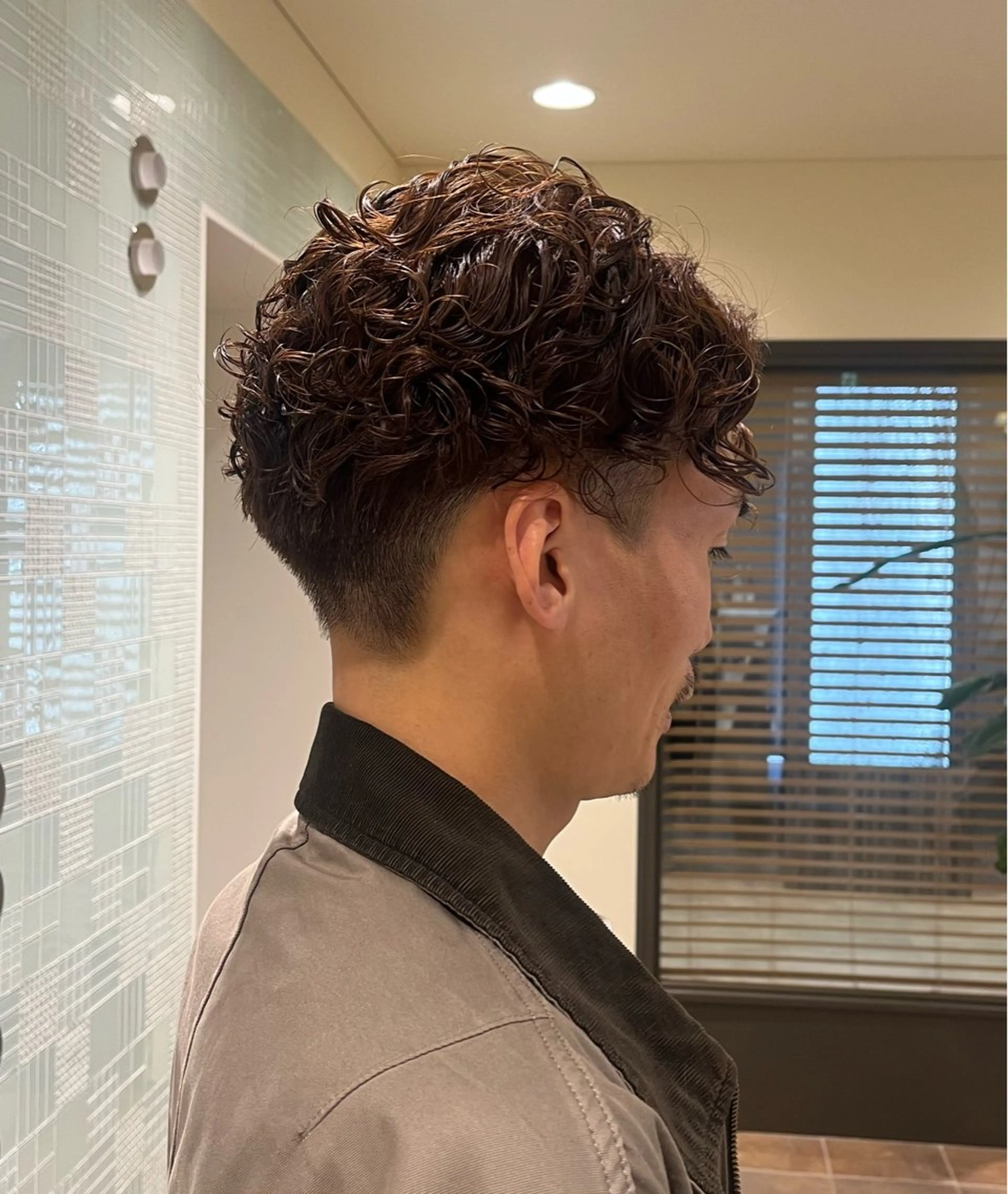 パーマ メンズ 畠野Hatano /メンズ/ボブのヘアスタイル