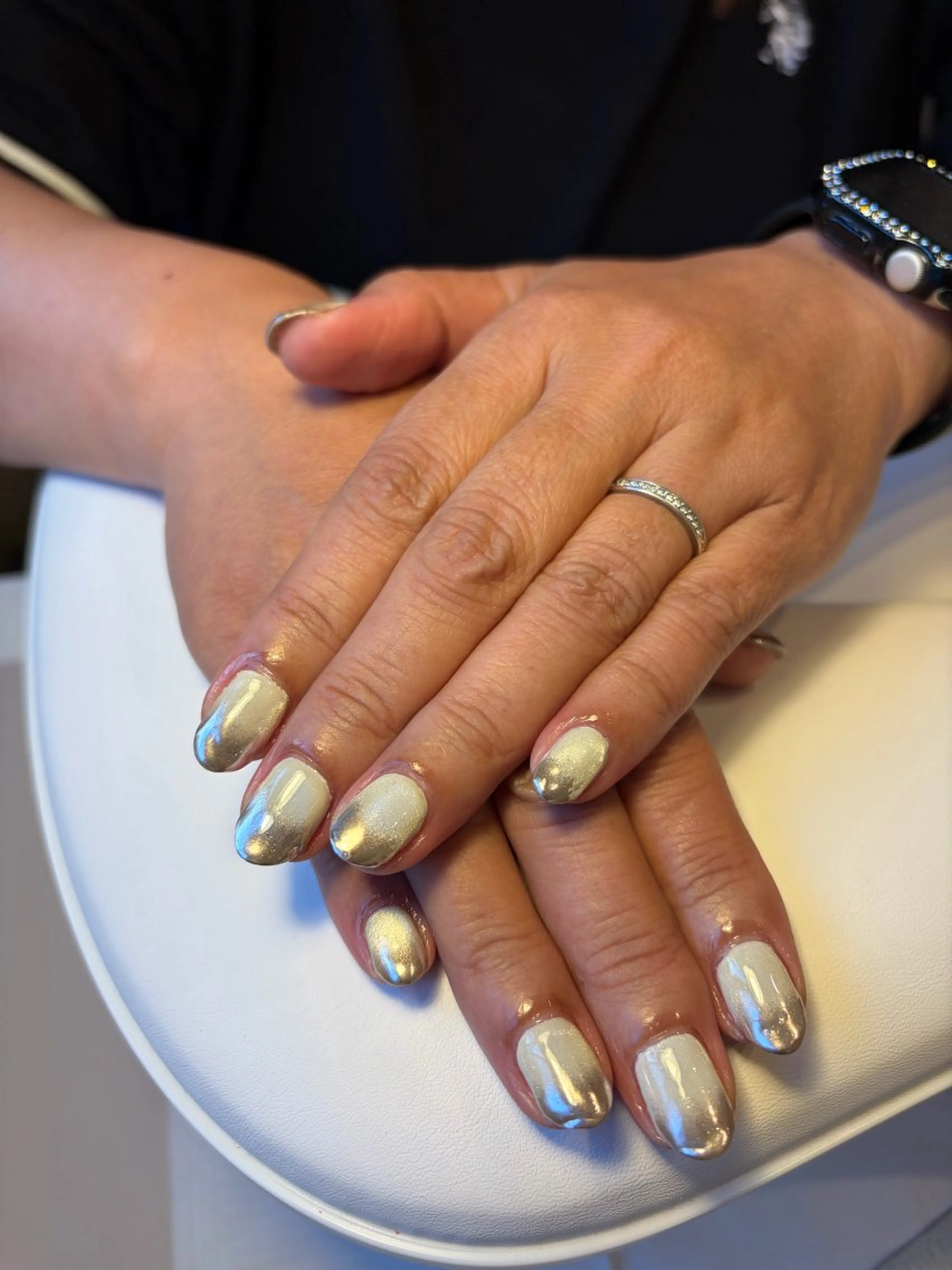 ネイル ミラーネイル Tane💅 Eriのネイルデザイン