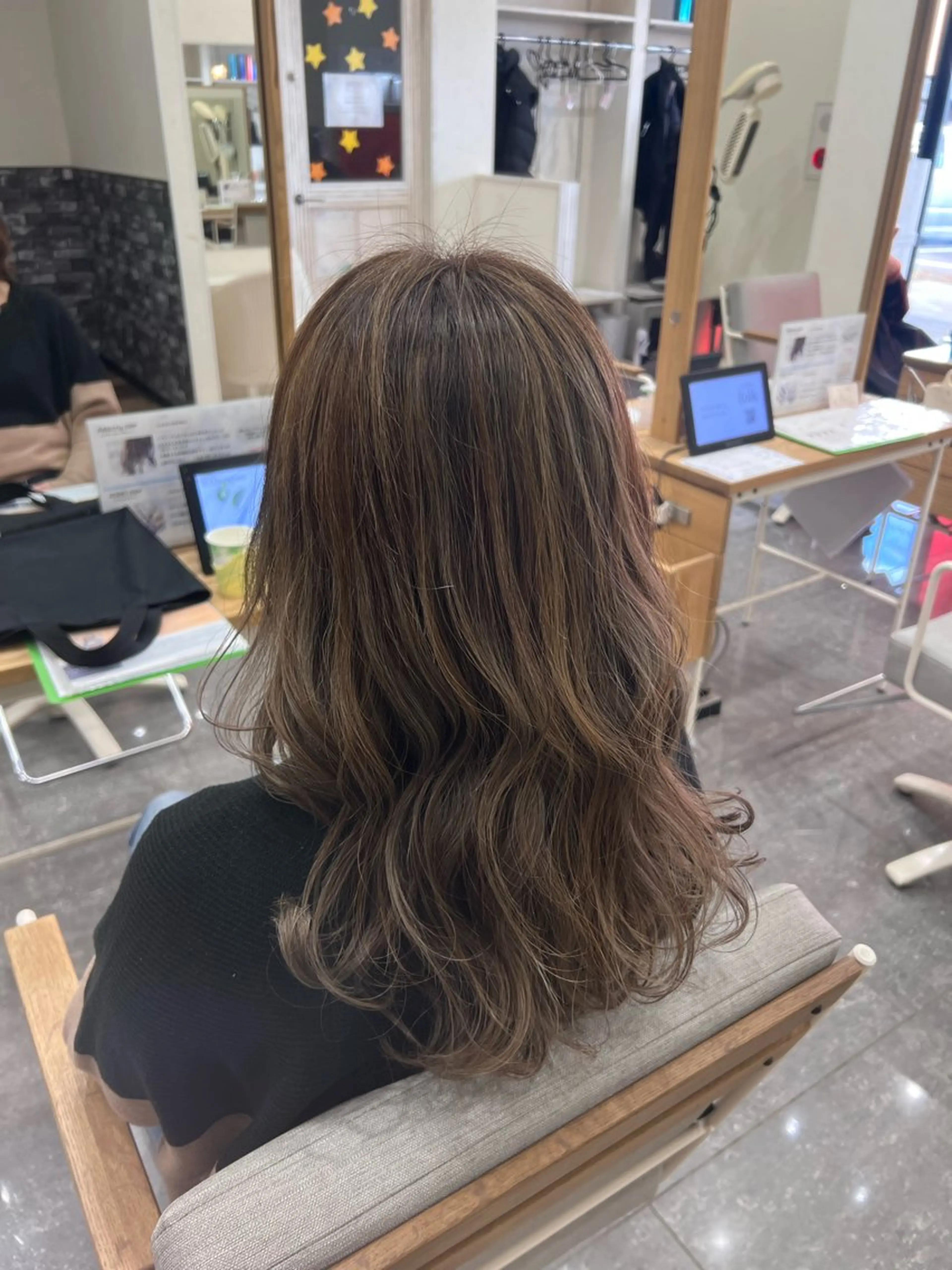 ロング カラー ヘアカラー 太白区/白髪ぼかし ハイライト/千葉達人のヘアスタイル