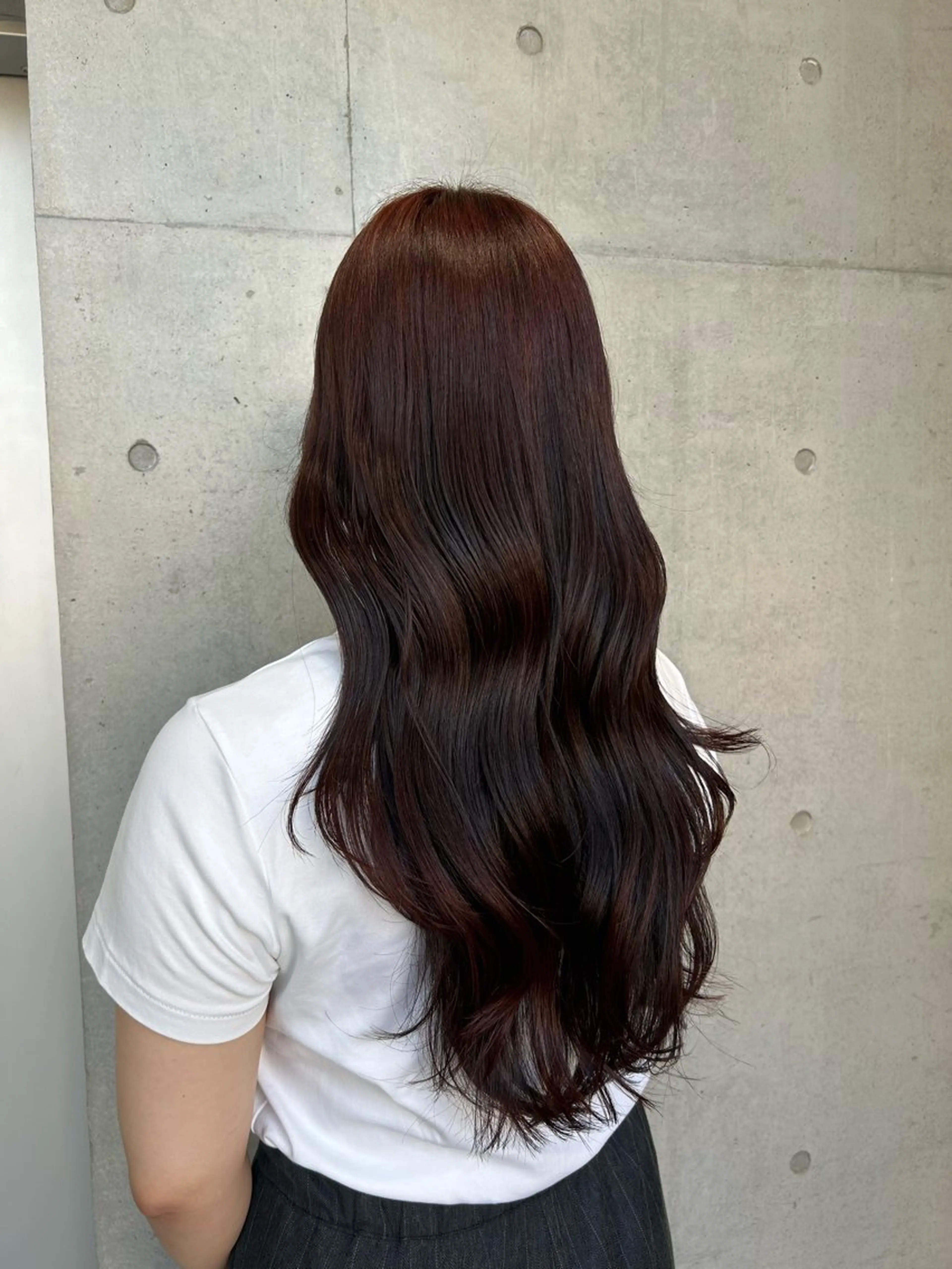 ロング カラー ヘアアレンジ ボブ艶モテカラー🫧 カリンのヘアスタイル