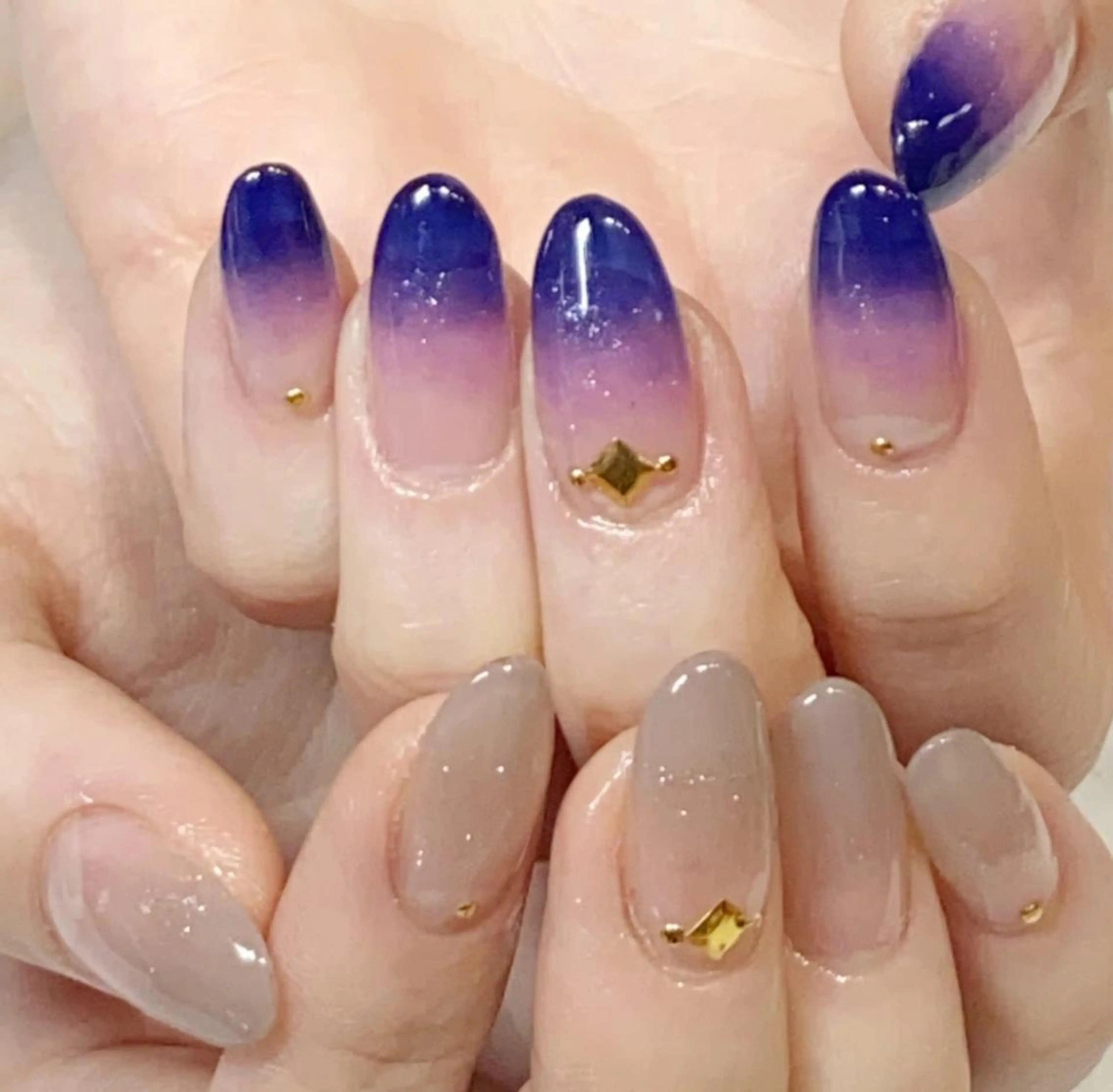 ネイル あ きのネイルデザイン