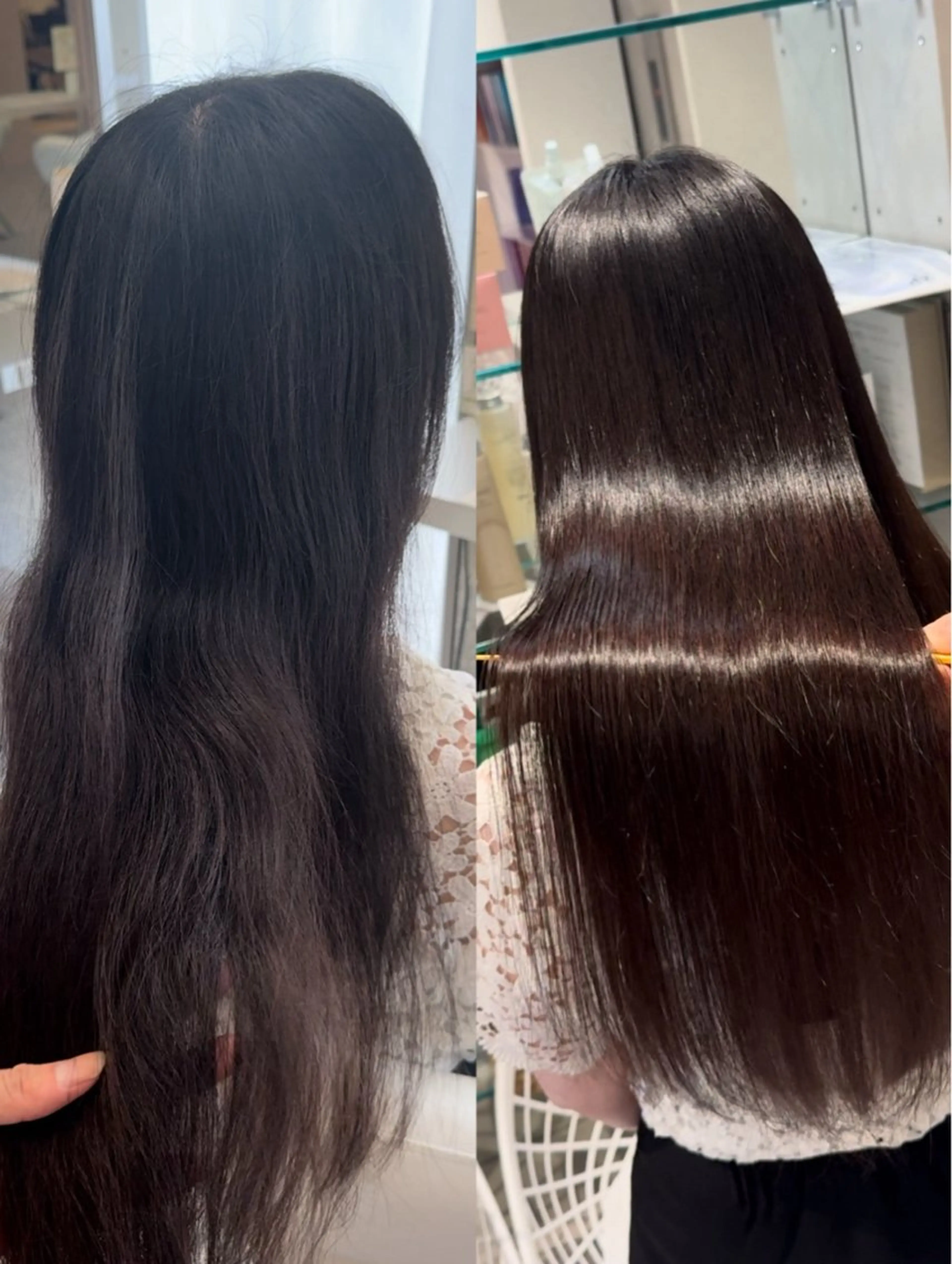 ロング カット ヘアカラー 縮毛矯正 井上諒祐 /スタイリストのヘアスタイル