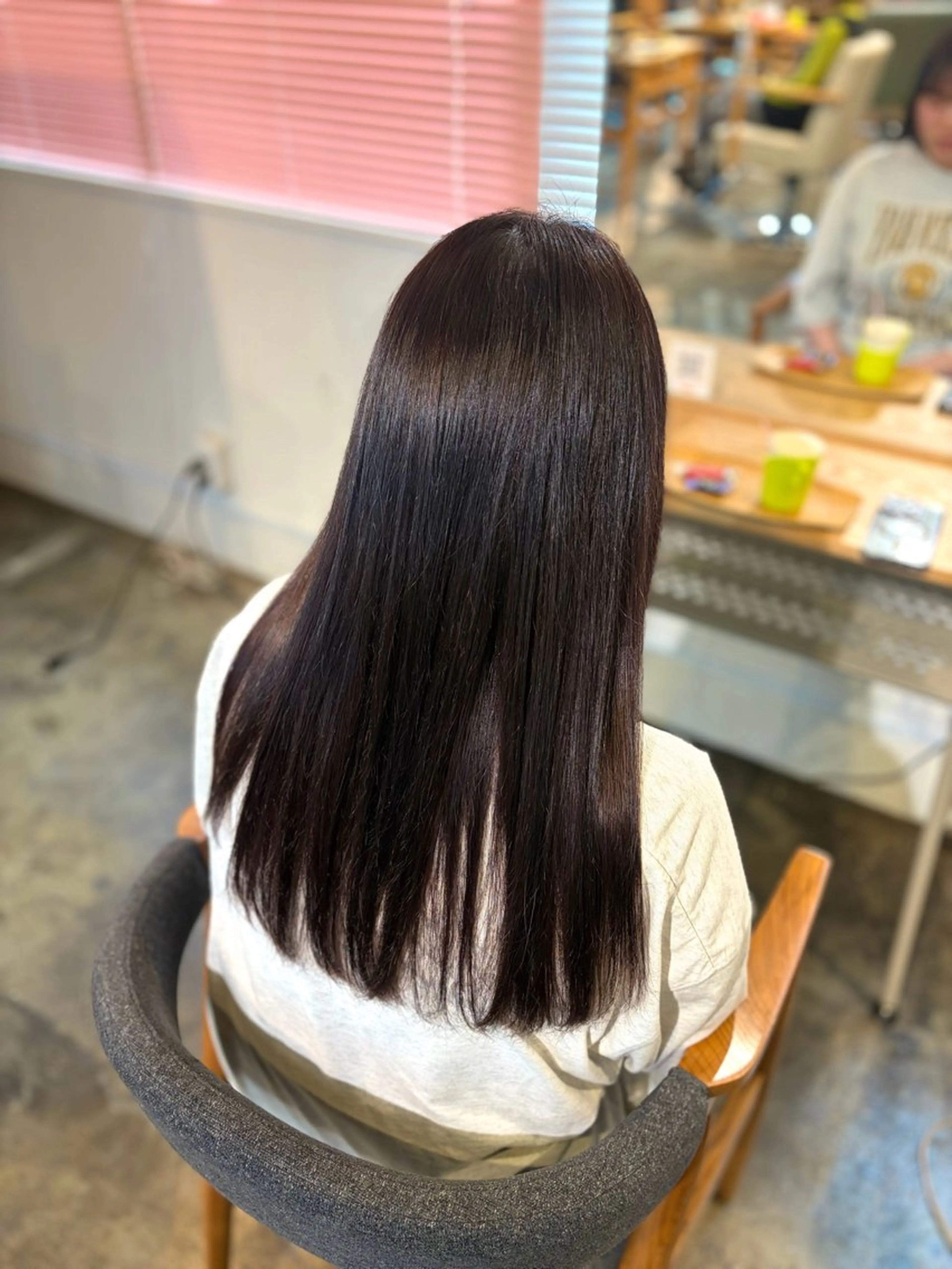 ロング カラー ブラウンカラー ケアカラー デザインカラー レッドカラー ヘアカラー 🩵marina🩵 ~fan fun~のヘアスタイル