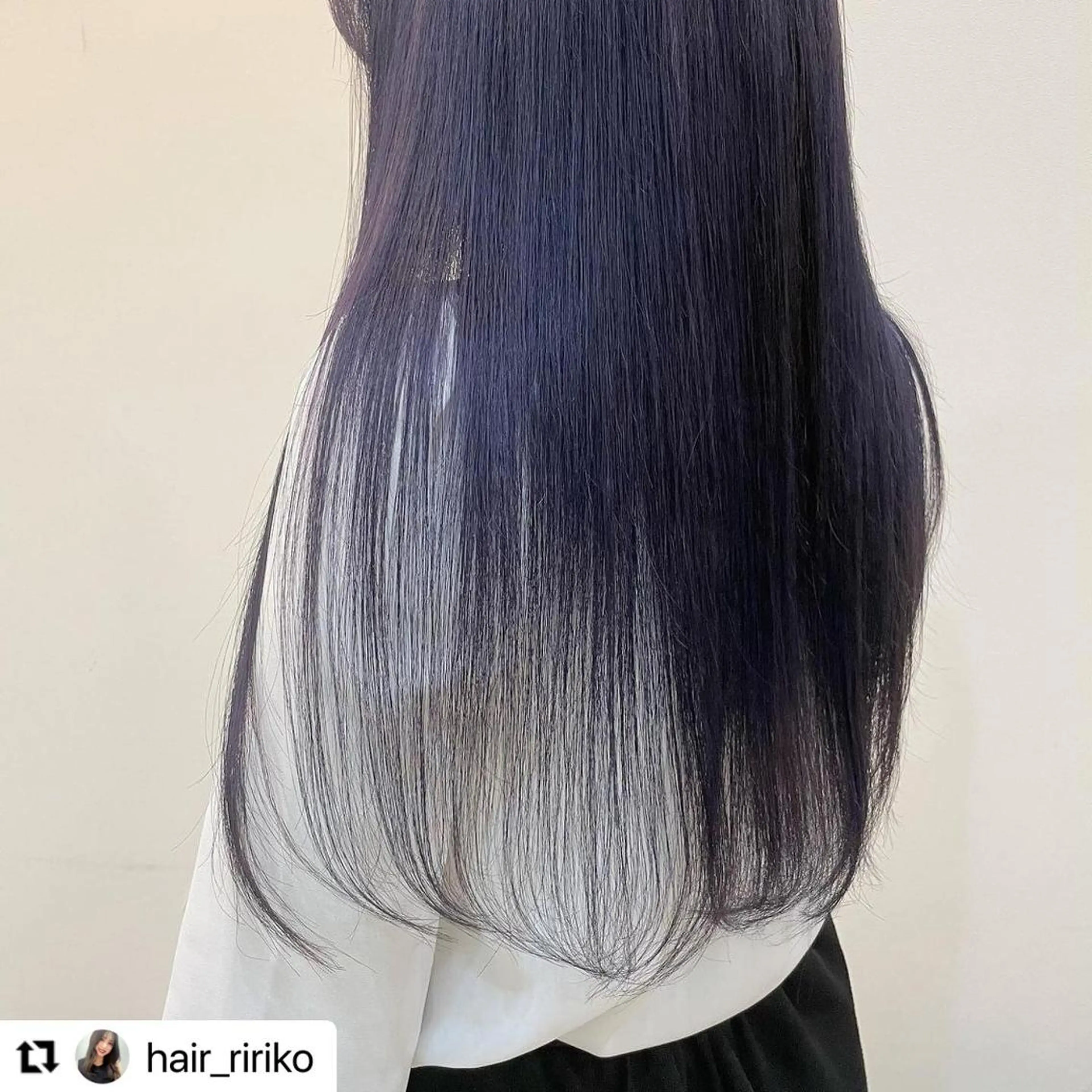 ミディアム カラー メンズ ブルーカラー パープルカラー オルチャンヘア 🩷Eny terrace🩷のヘアスタイル